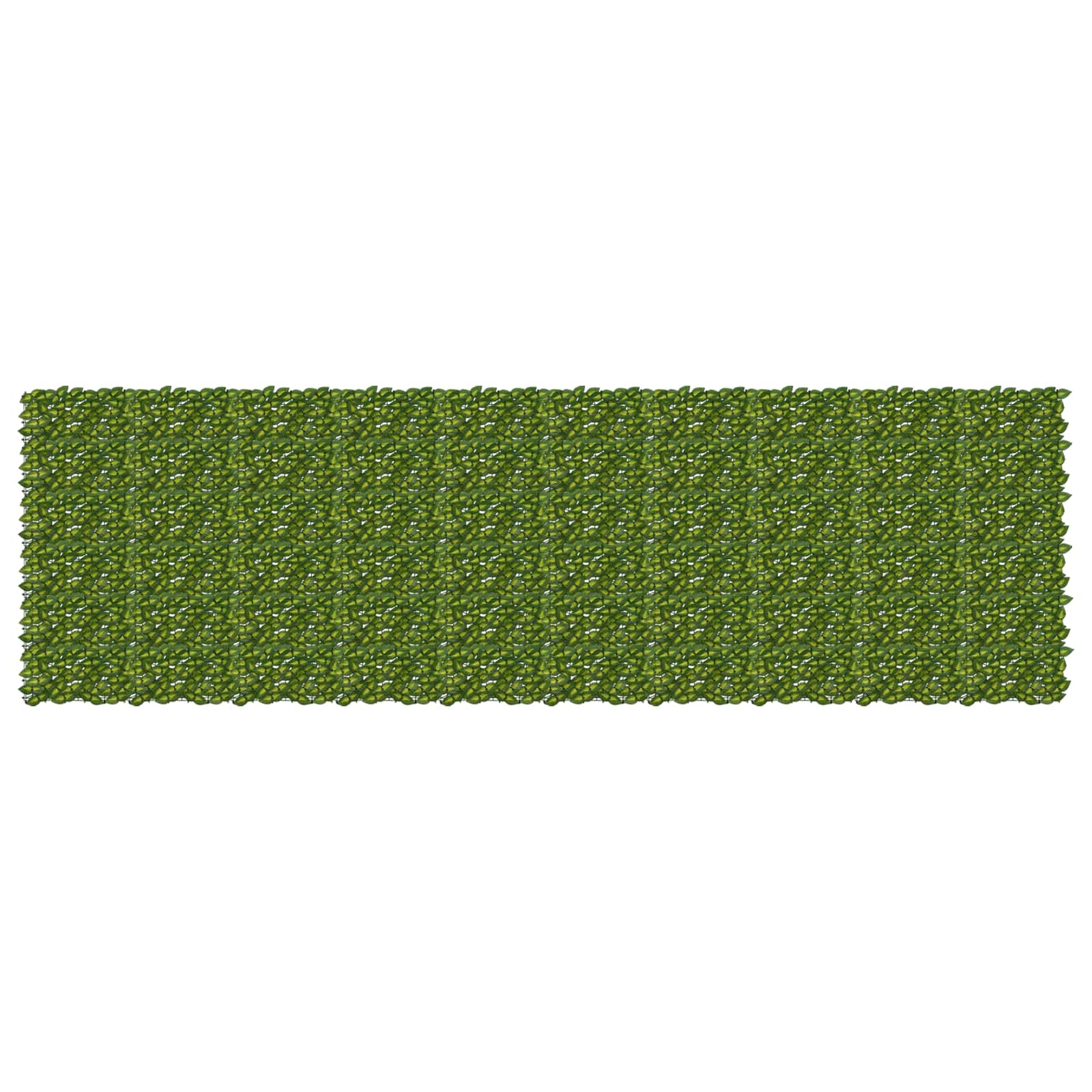 Balkonscherm met bladeren Groen en Geel 500 x 150 cm is nu te koop bij PeponiXL, paradijselijk wonen!