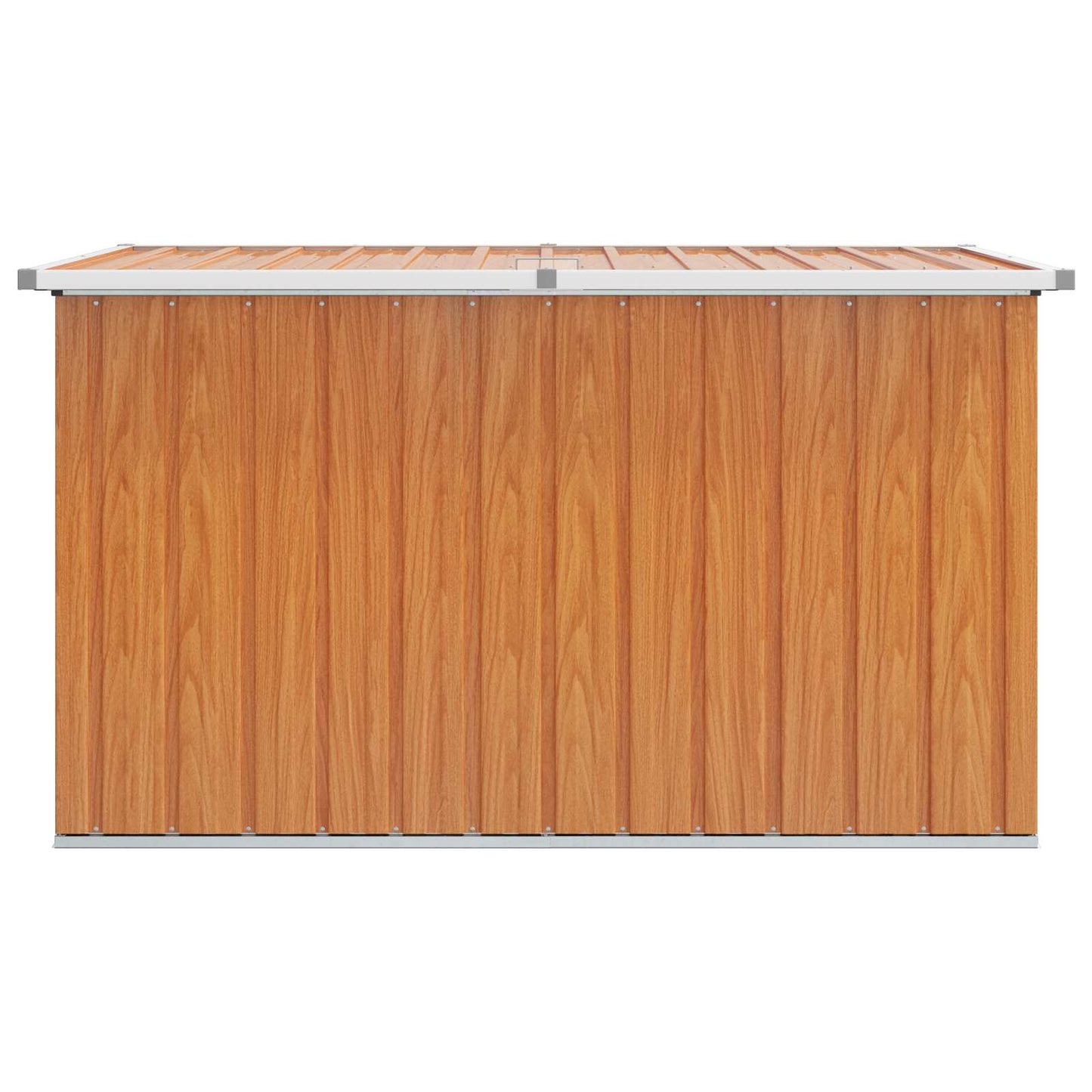 Buitenopslagdoos Hout 150 x 101 x 91 cm Gegalvaniseerd staal is nu te koop bij PeponiXL, paradijselijk wonen!