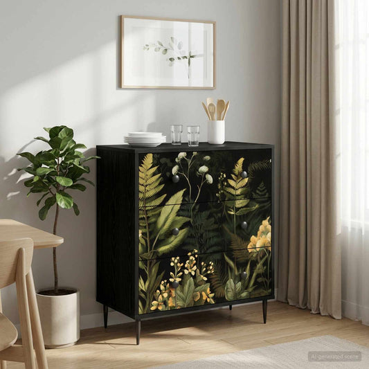 Ladekast RHENEN Tropisch junglemotief 66 x 36,5 x 76 cm is nu te koop bij PeponiXL, paradijselijk wonen!