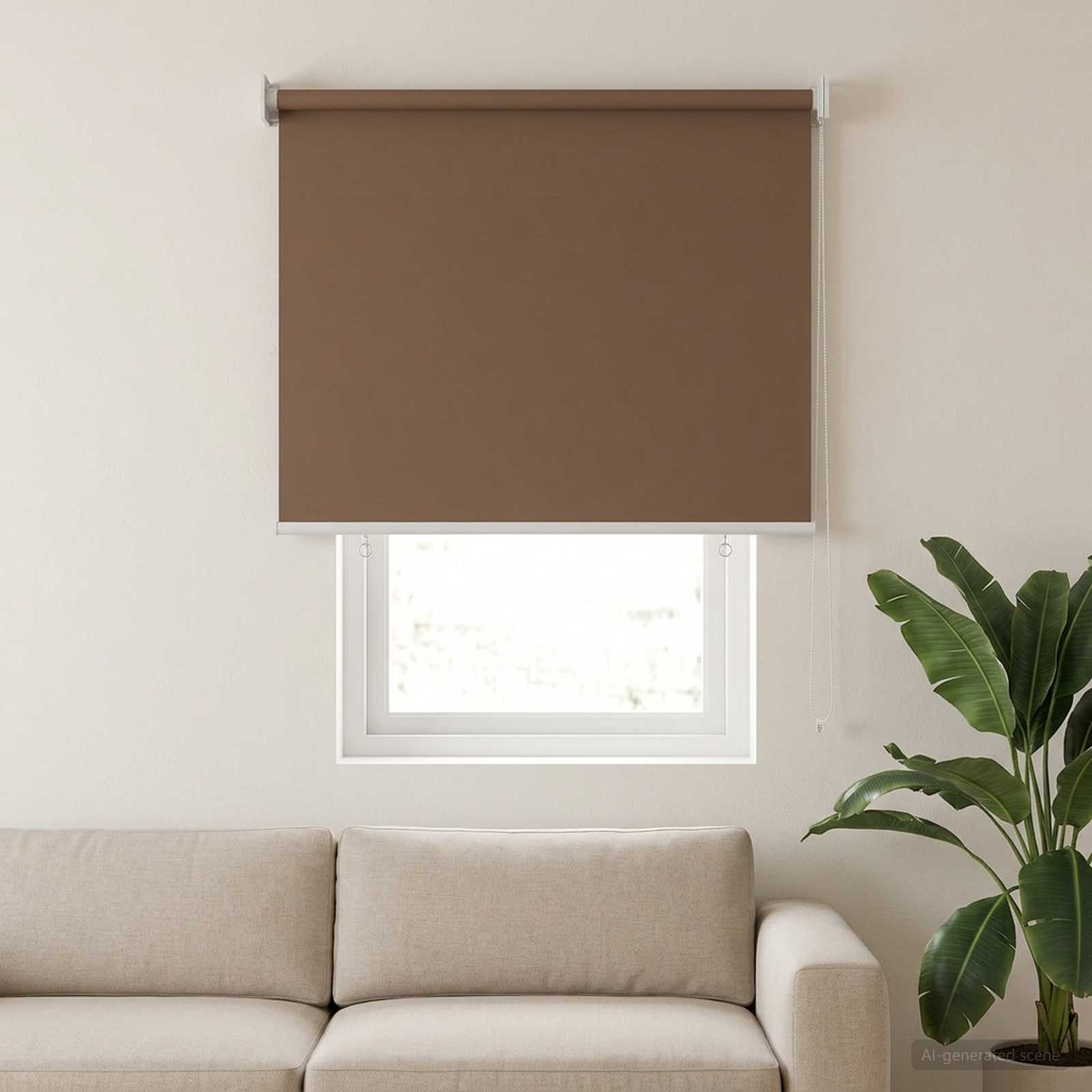 Buitenrolgordijn UV-bescherming Taupe 85 x 140 cm (B x H) is nu te koop bij PeponiXL, paradijselijk wonen!