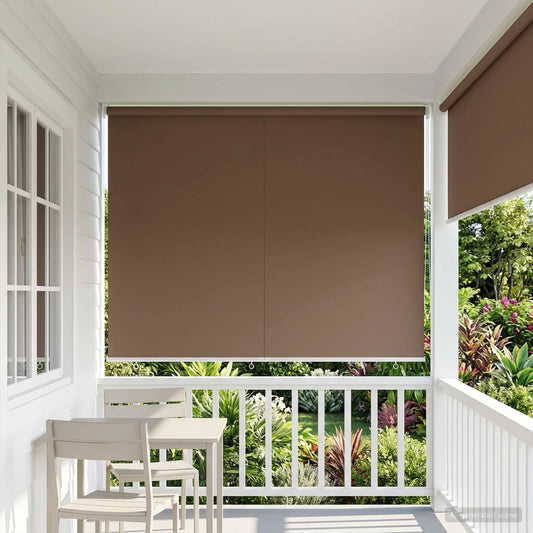 Buitenrolgordijn UV-bescherming Taupe 205 x 140 cm (B x H) is nu te koop bij PeponiXL, paradijselijk wonen!