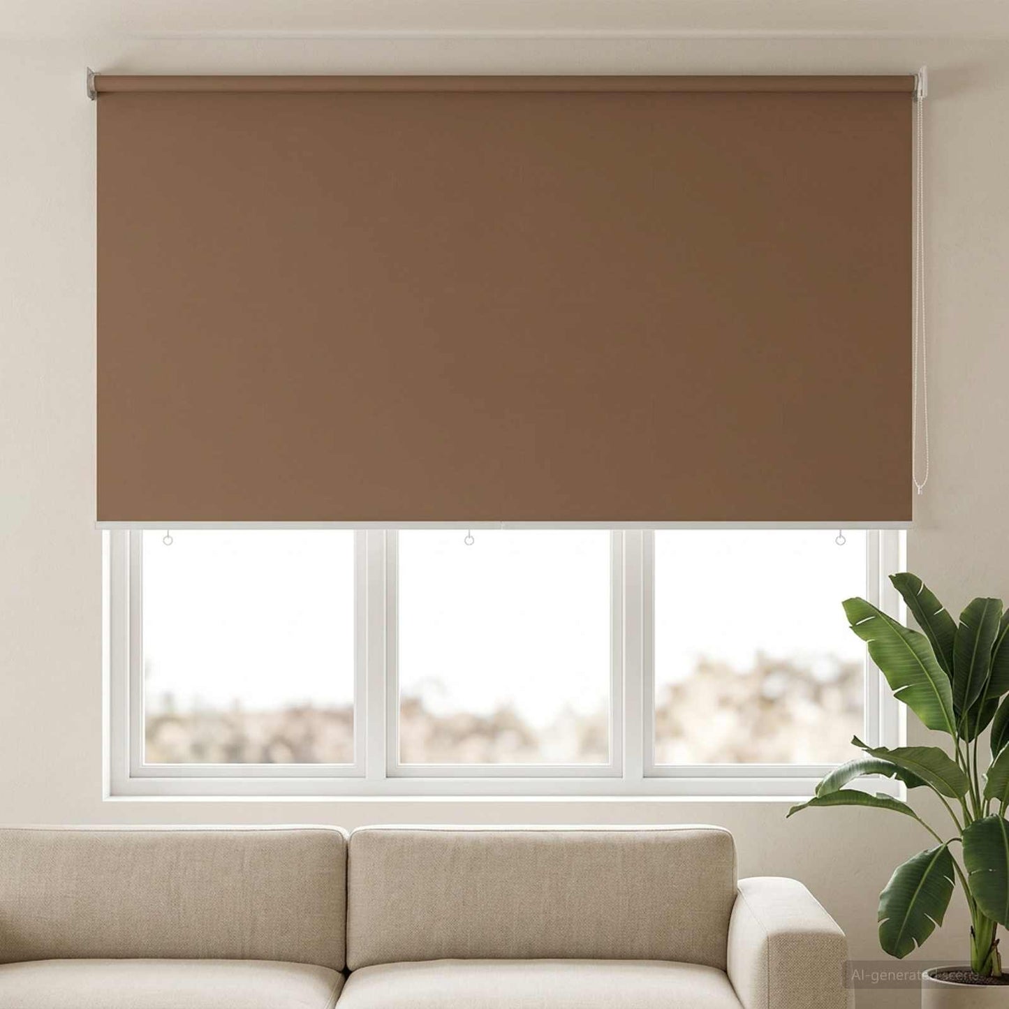 Buitenrolgordijn UV-bescherming Taupe 205 x 140 cm (B x H) is nu te koop bij PeponiXL, paradijselijk wonen!