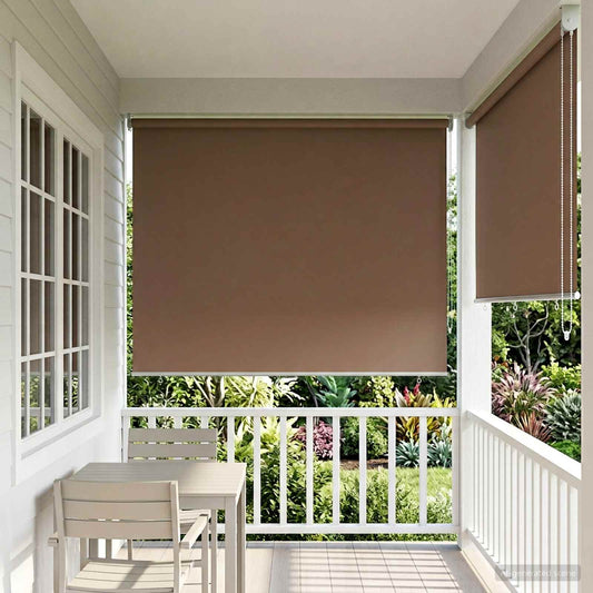 Buitenrolgordijn UV-bescherming Taupe 165 x 230 cm (B x H) is nu te koop bij PeponiXL, paradijselijk wonen!