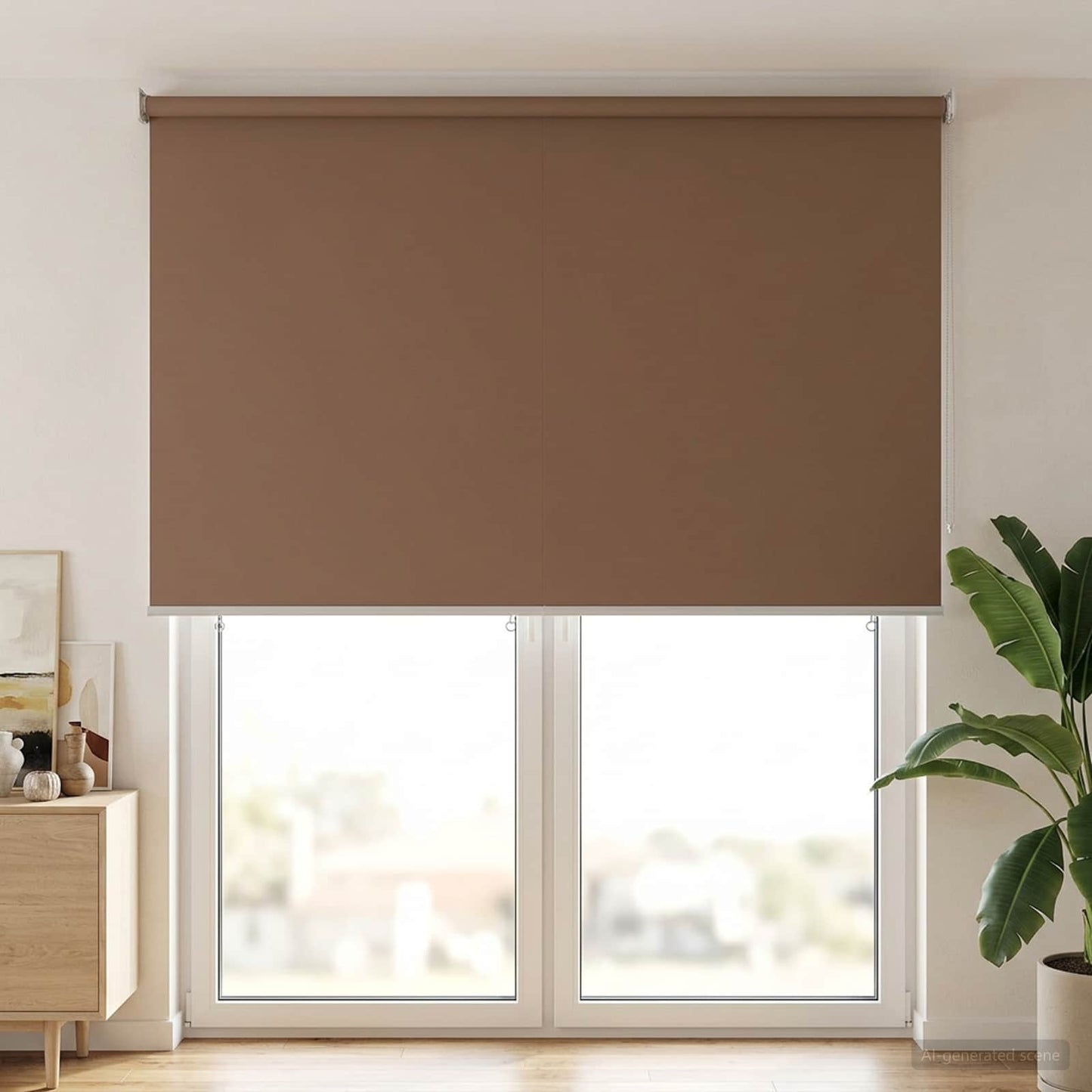 Buitenrolgordijn UV-bescherming Taupe 165 x 230 cm (B x H) is nu te koop bij PeponiXL, paradijselijk wonen!
