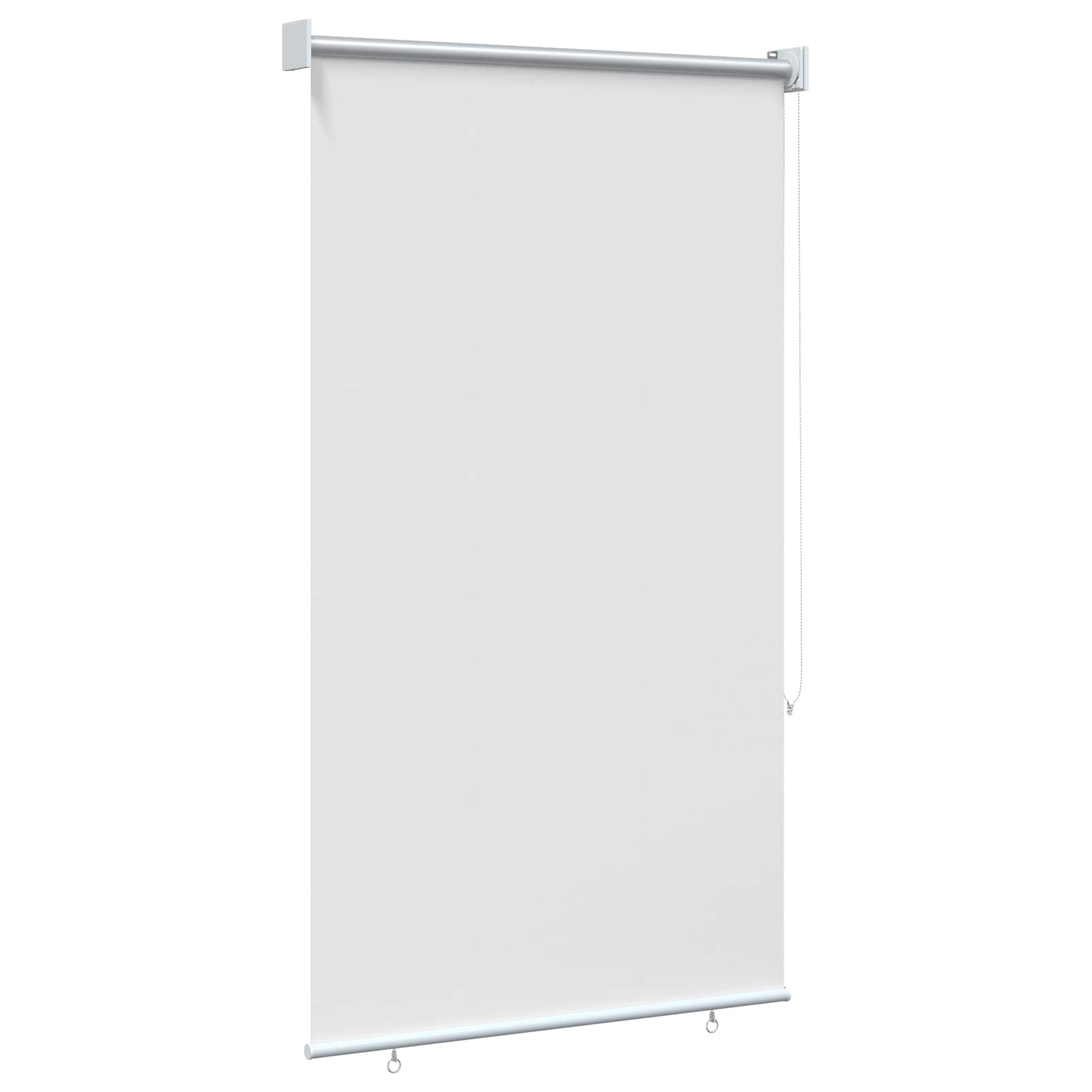 Buitenrolgordijn UV-bescherming Wit 105 x 140 cm (B x H) is nu te koop bij PeponiXL, paradijselijk wonen!