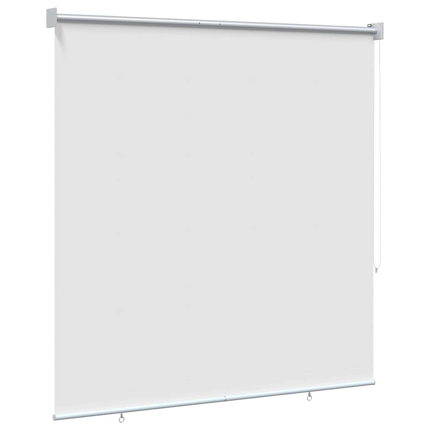 Buitenrolgordijn UV-bescherming Wit 145 x 140 cm (B x H) is nu te koop bij PeponiXL, paradijselijk wonen!