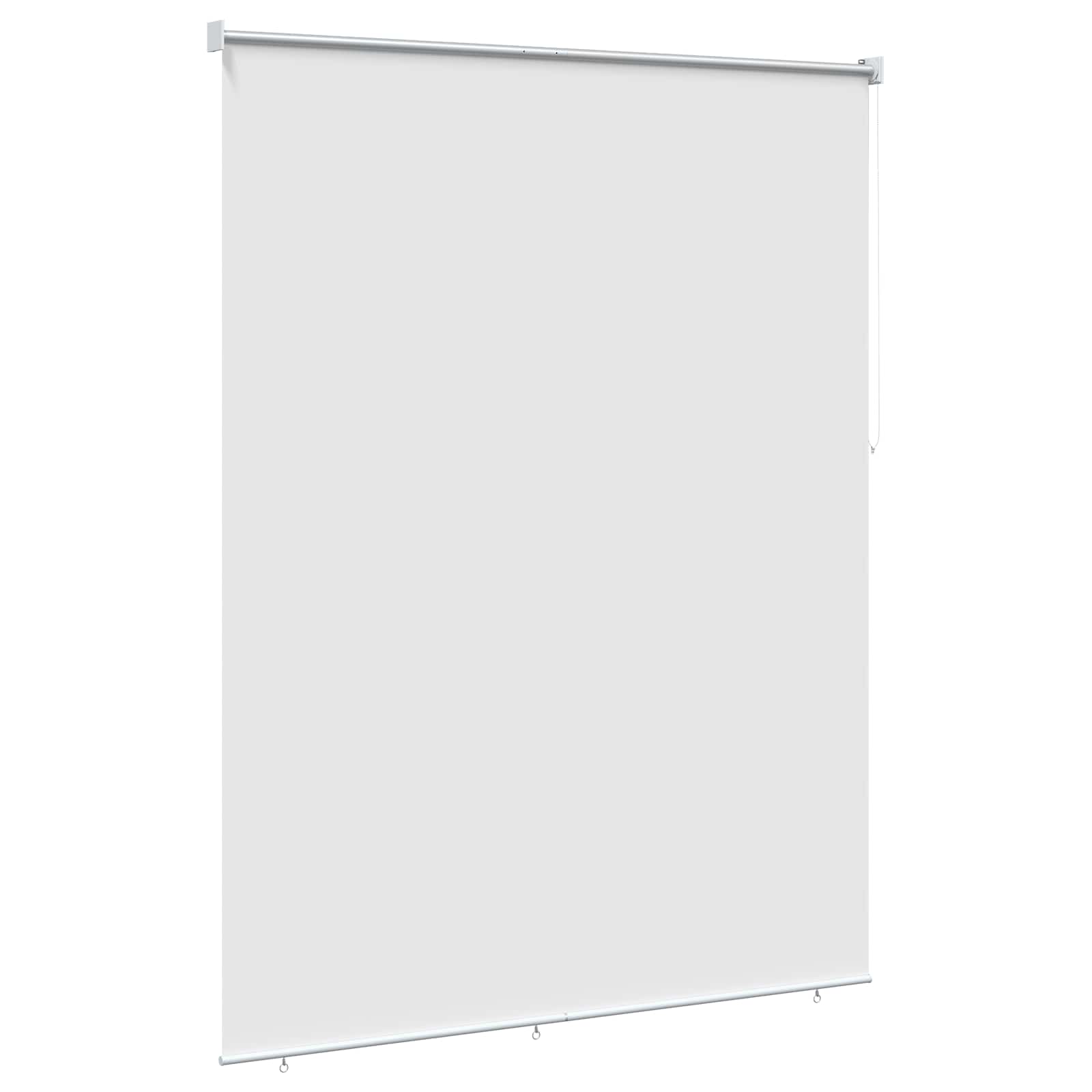 Buitenrolgordijn UV-bescherming Wit 205 x 140 cm (B x H) is nu te koop bij PeponiXL, paradijselijk wonen!