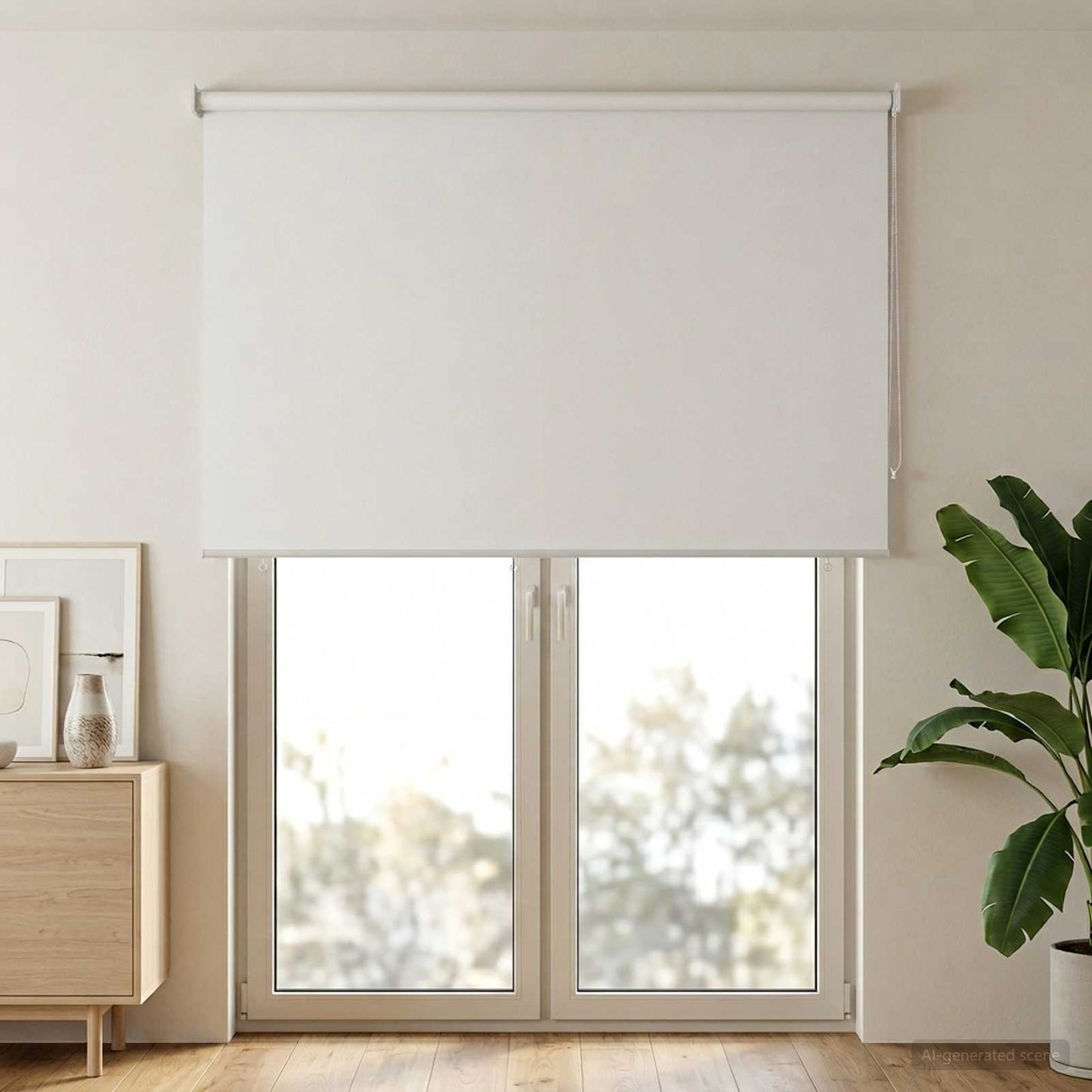 Buitenrolgordijn UV-bescherming Wit 165 x 230 cm (B x H) is nu te koop bij PeponiXL, paradijselijk wonen!