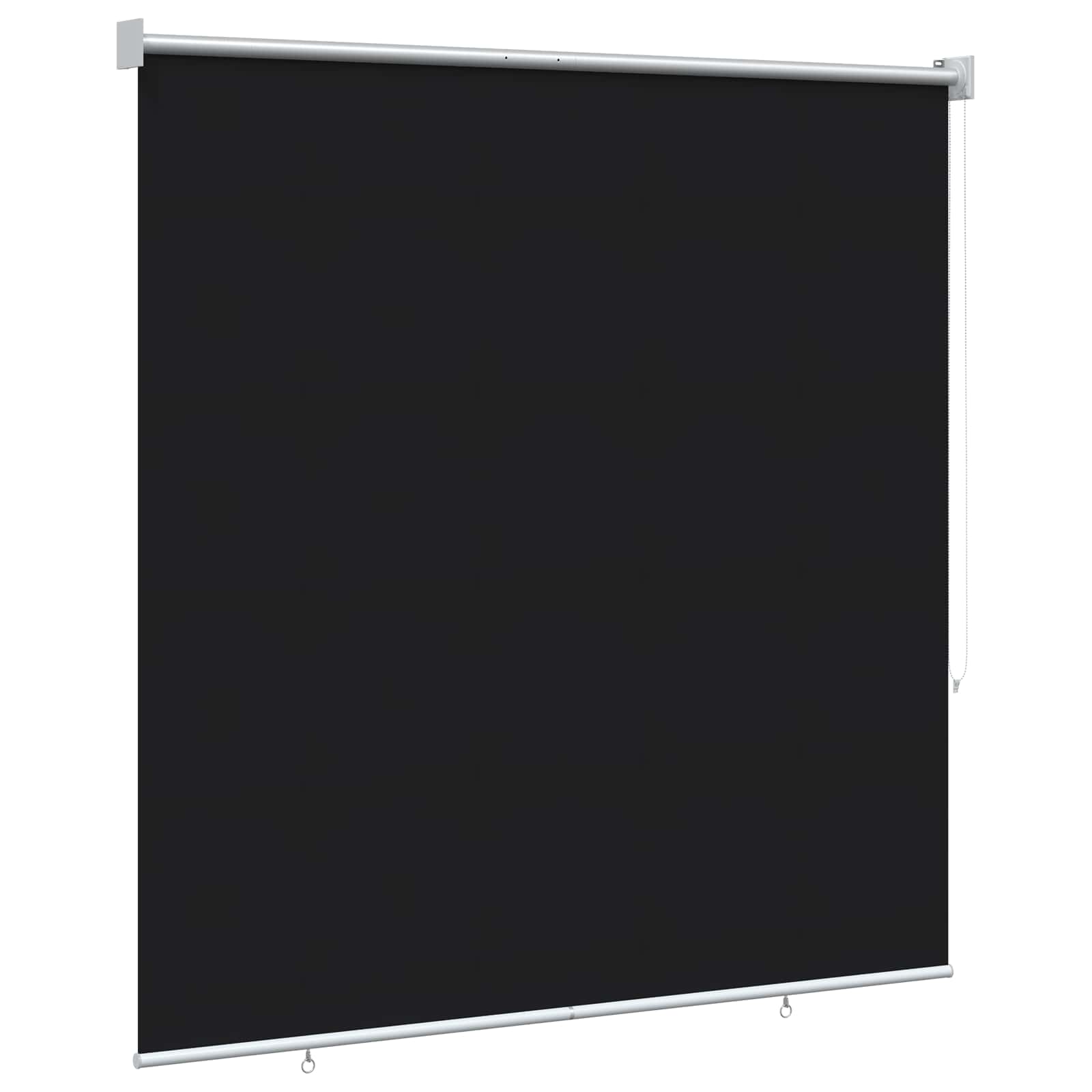 Buitenrolgordijn UV-bescherming Zwart 125 x 140 cm (B x H) is nu te koop bij PeponiXL, paradijselijk wonen!