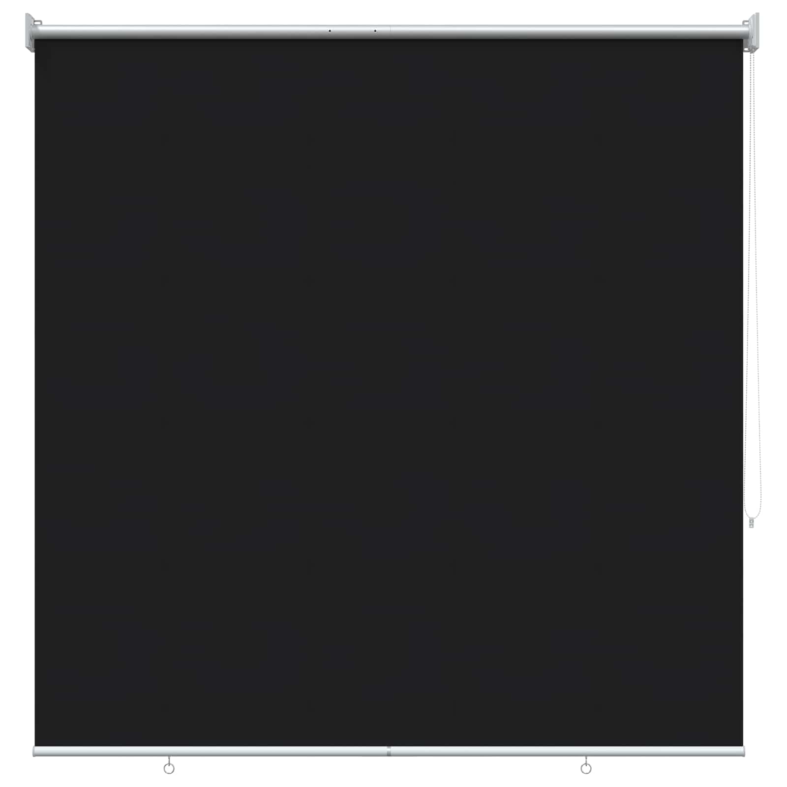 Buitenrolgordijn UV-bescherming Zwart 125 x 140 cm (B x H) is nu te koop bij PeponiXL, paradijselijk wonen!
