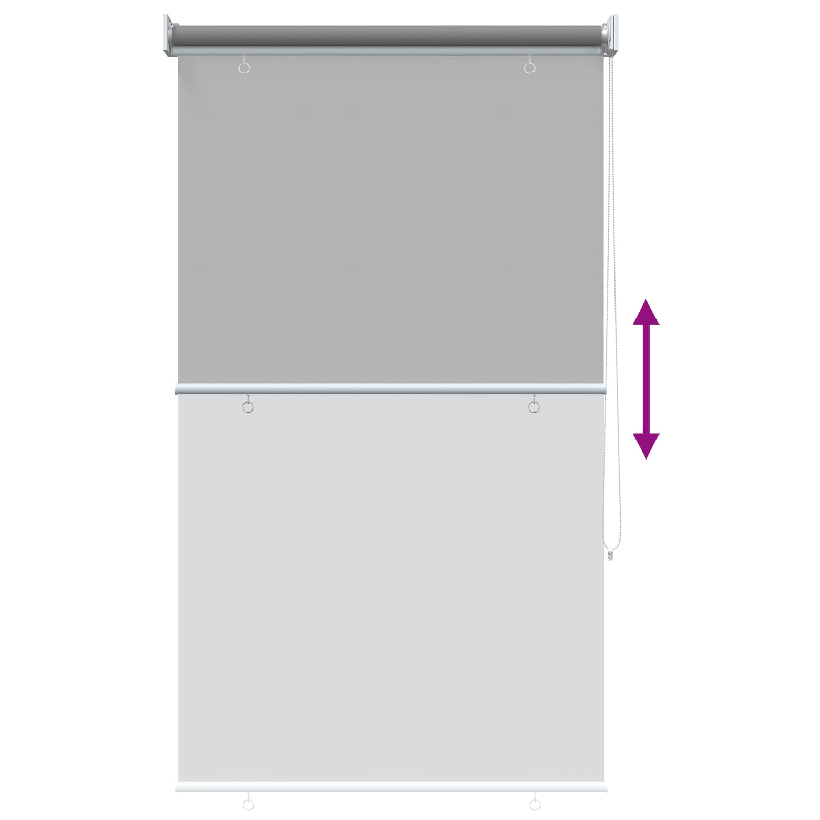Buitenrolgordijn UV-bescherming Lichtgrijs 65 x 230 cm (B x H) is nu te koop bij PeponiXL, paradijselijk wonen!
