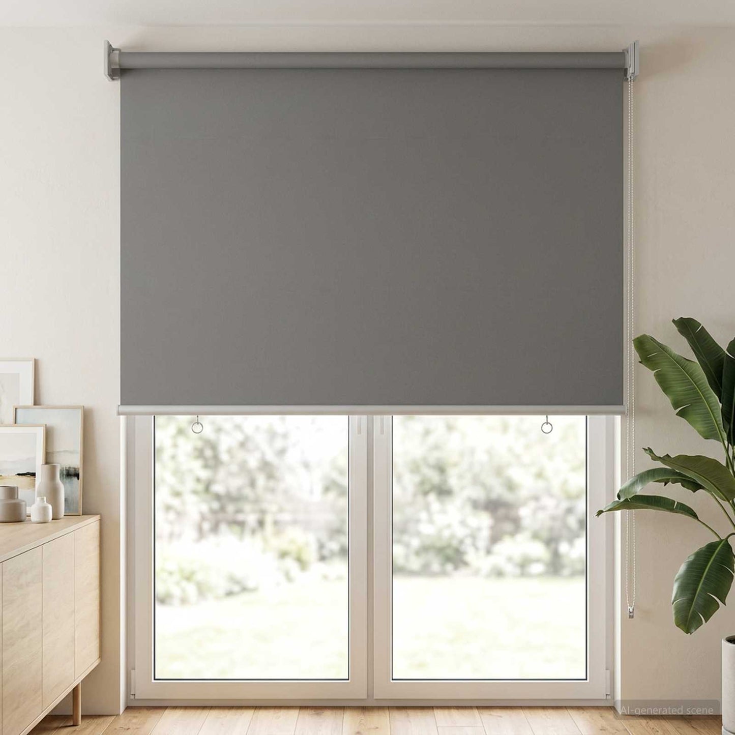 Buitenrolgordijn UV-bescherming Lichtgrijs 85 x 230 cm (B x H) is nu te koop bij PeponiXL, paradijselijk wonen!