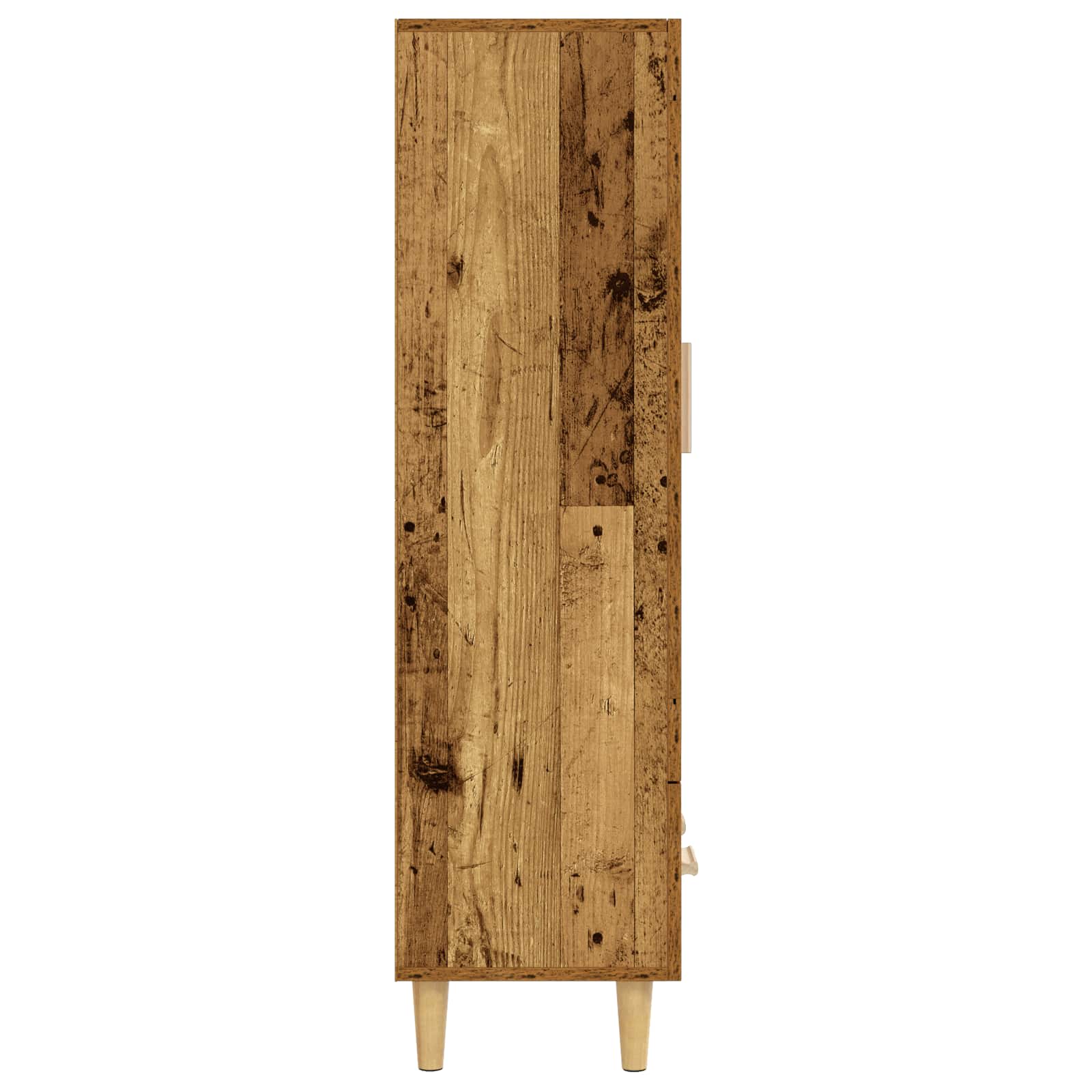 Hoge kast Oud hout 70 x 31 x 115 cm Bewerkt hout is nu te koop bij PeponiXL, paradijselijk wonen!