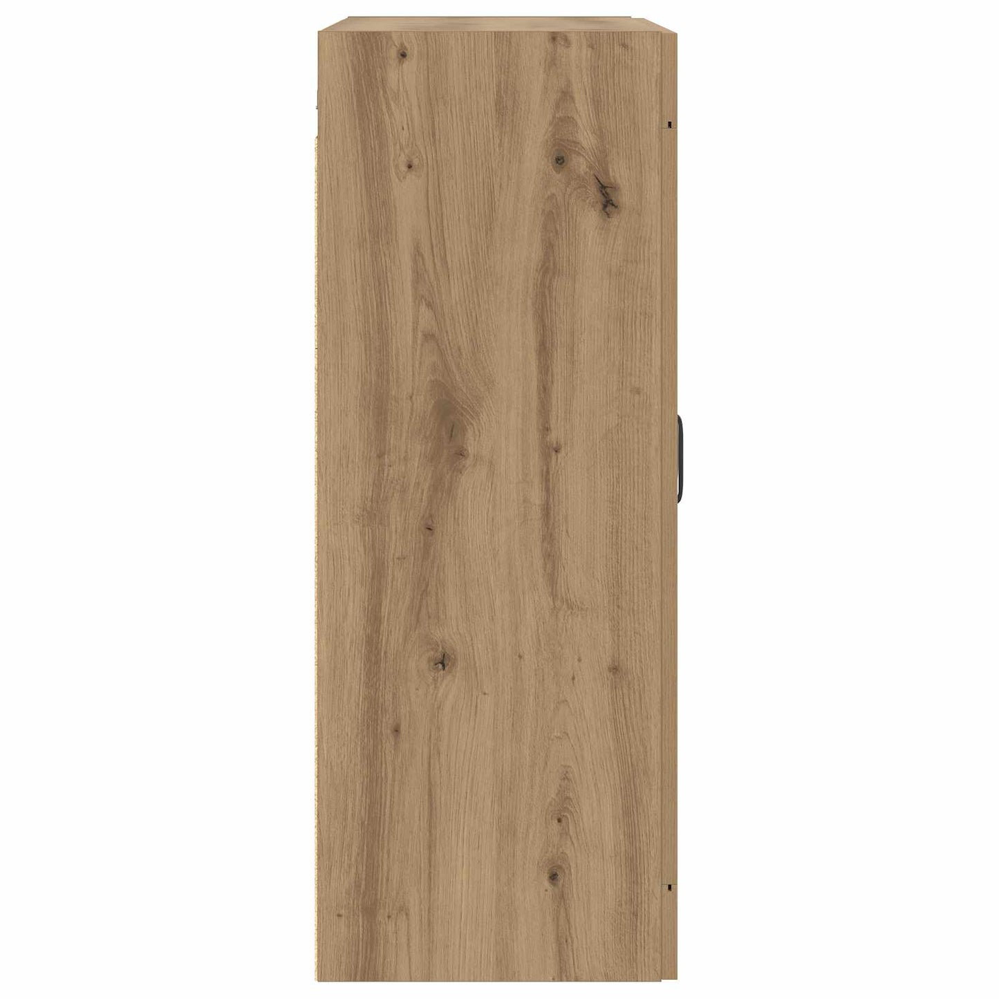 Wandkast Artisanaal eiken 69,5 x 34 x 90 cm Bewerkt hout is nu te koop bij PeponiXL, paradijselijk wonen!