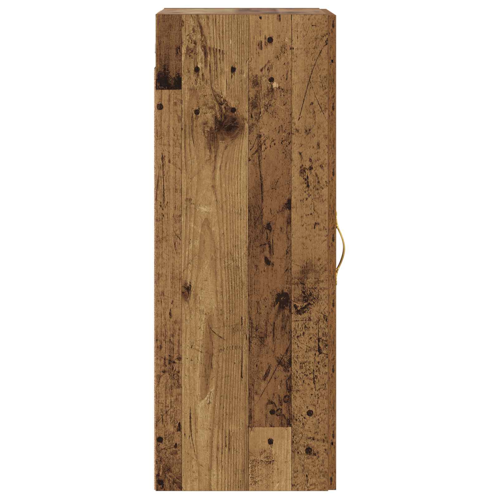 Wandkast Oud hout 34,5 x 34 x 90 cm Bewerkt hout is nu te koop bij PeponiXL, paradijselijk wonen!