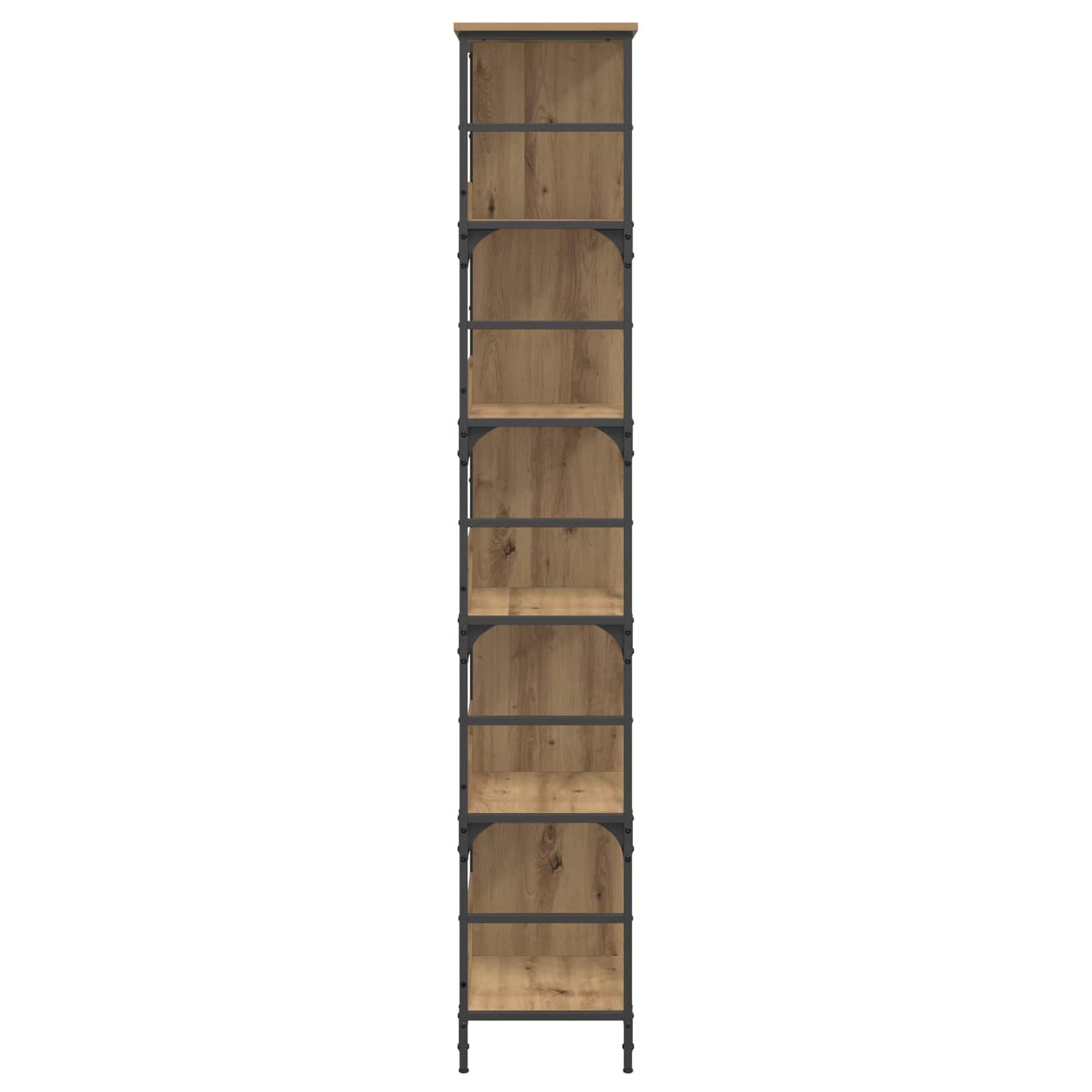 Boekenkast 4-laags 78,5 x 33 x 188,5 cm metaal PB is nu te koop bij PeponiXL, paradijselijk wonen!