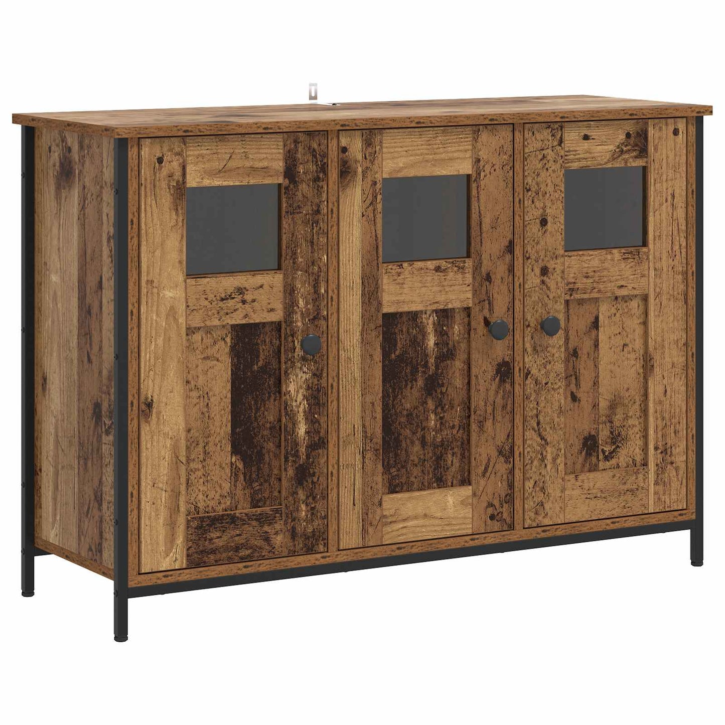 Dressoir Oud hout 100 x 35 x 70 cm Bewerkt hout is nu te koop bij PeponiXL, paradijselijk wonen!