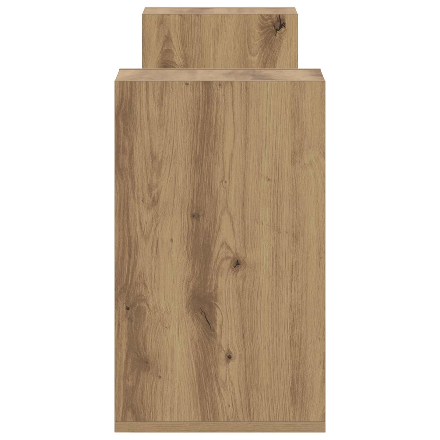 TV-kast 100 x 30 x 50 cm Artisanaal eiken Bewerkt hout is nu te koop bij PeponiXL, paradijselijk wonen!