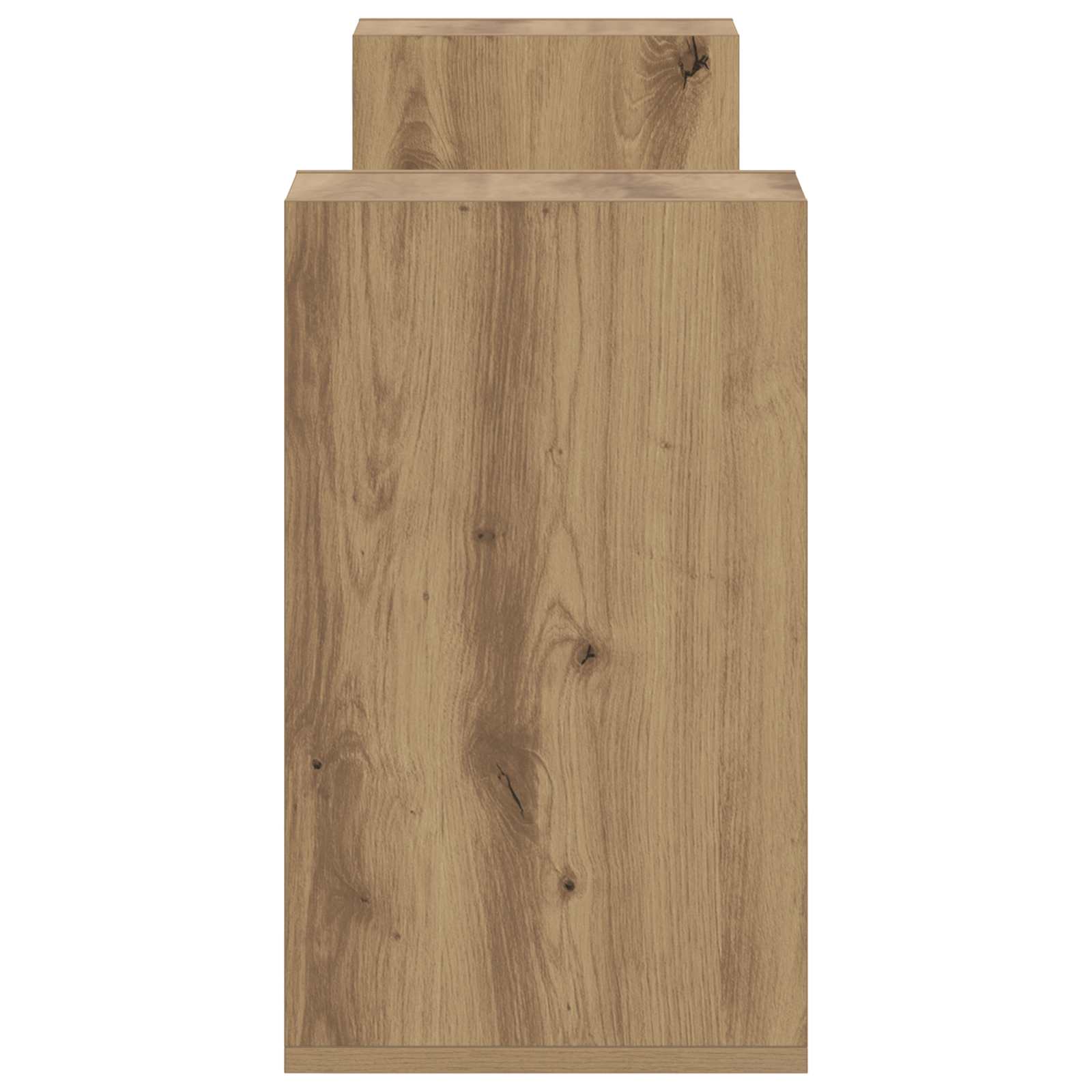 TV-kast 100 x 30 x 50 cm Artisanaal eiken Bewerkt hout is nu te koop bij PeponiXL, paradijselijk wonen!