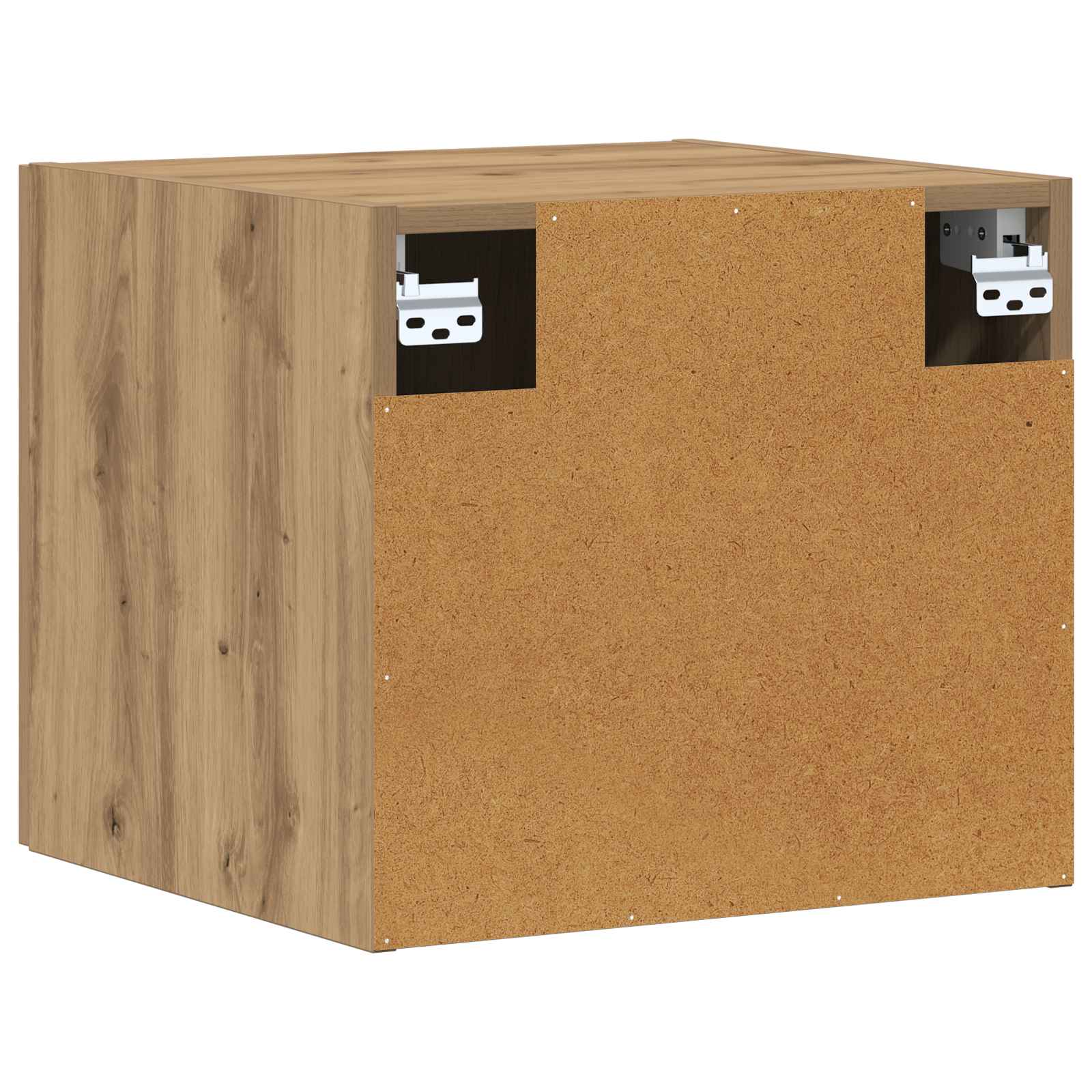 Wandkast Artisanaal eiken 45 x 42,5 x 40 cm Bewerkt hout is nu te koop bij PeponiXL, paradijselijk wonen!
