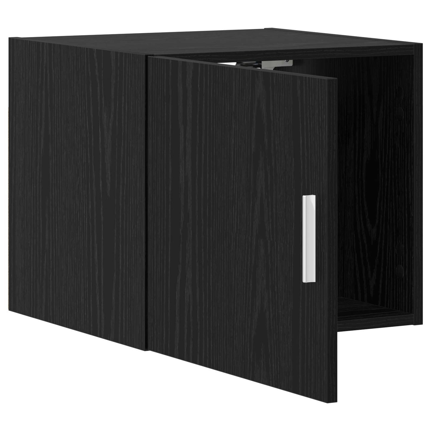 Wandkast Zwart eiken 45 x 42,5 x 40 cm Bewerkt hout is nu te koop bij PeponiXL, paradijselijk wonen!