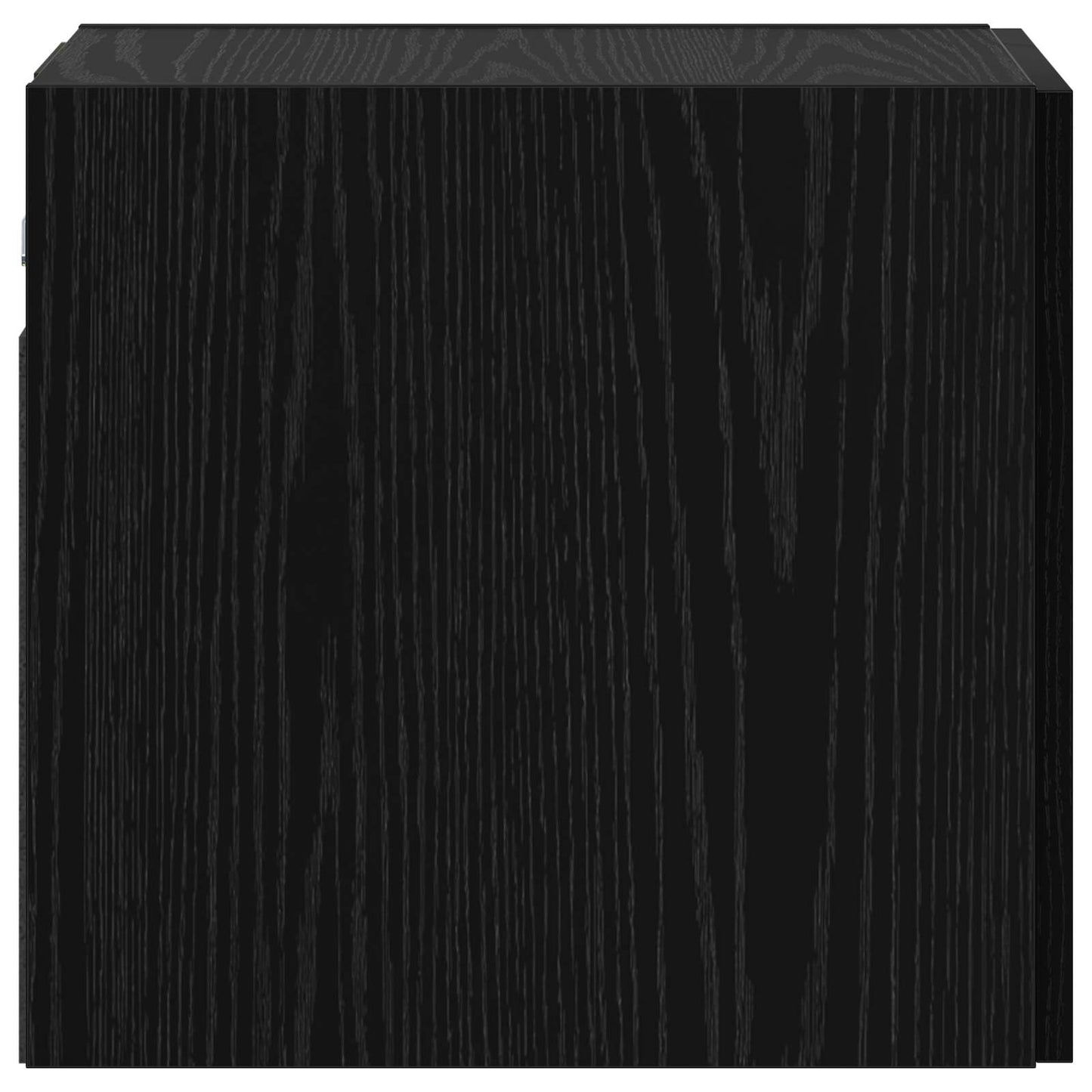 Wandkast Zwart eiken 45 x 42,5 x 40 cm Bewerkt hout is nu te koop bij PeponiXL, paradijselijk wonen!