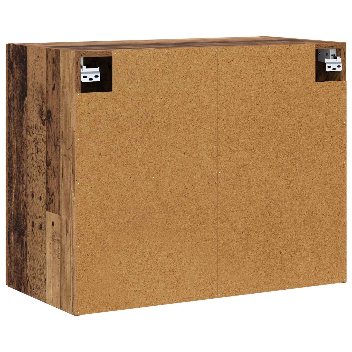 Wandkast Oud hout 80 x 42,5 x 64 cm Bewerkt hout is nu te koop bij PeponiXL, paradijselijk wonen!