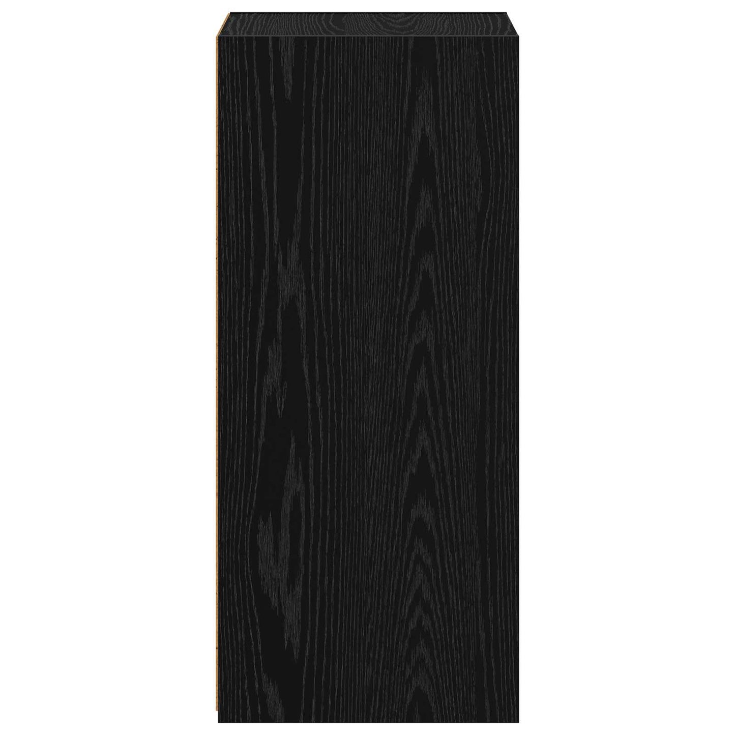 Dressoir Zwart eiken 40 x 41 x 93 cm Bewerkt hout is nu te koop bij PeponiXL, paradijselijk wonen!