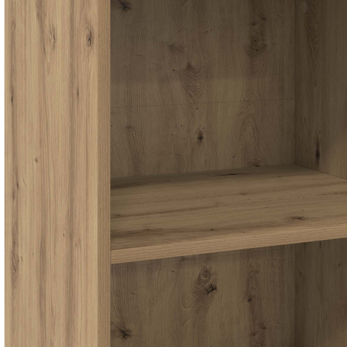 Dressoir Artisanaal eiken 50 x 41 x 93 cm Bewerkt hout is nu te koop bij PeponiXL, paradijselijk wonen!
