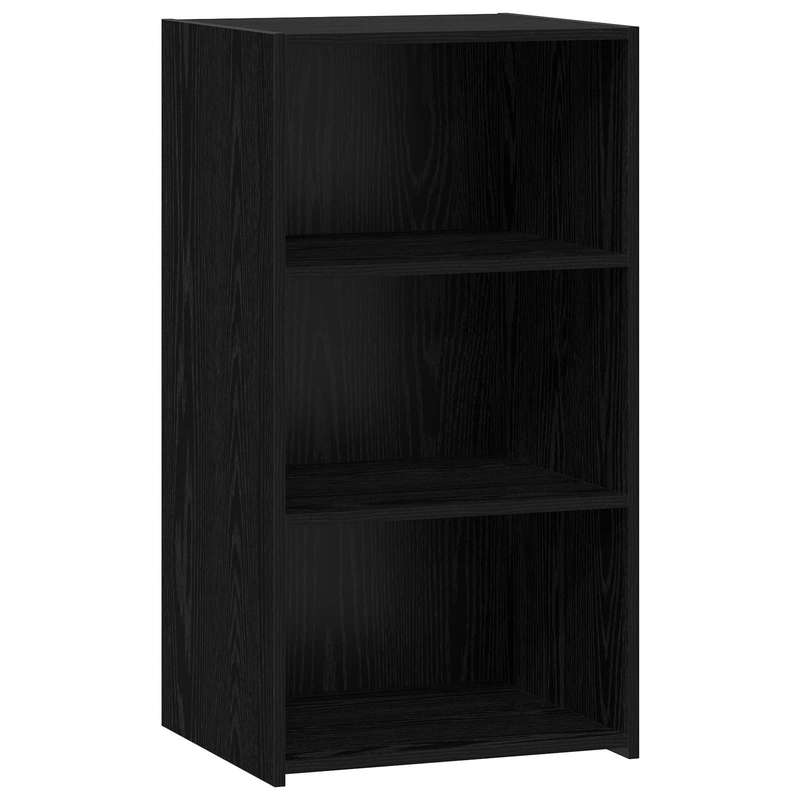 Dressoir Zwart eiken 50 x 41 x 93 cm Bewerkt hout is nu te koop bij PeponiXL, paradijselijk wonen!