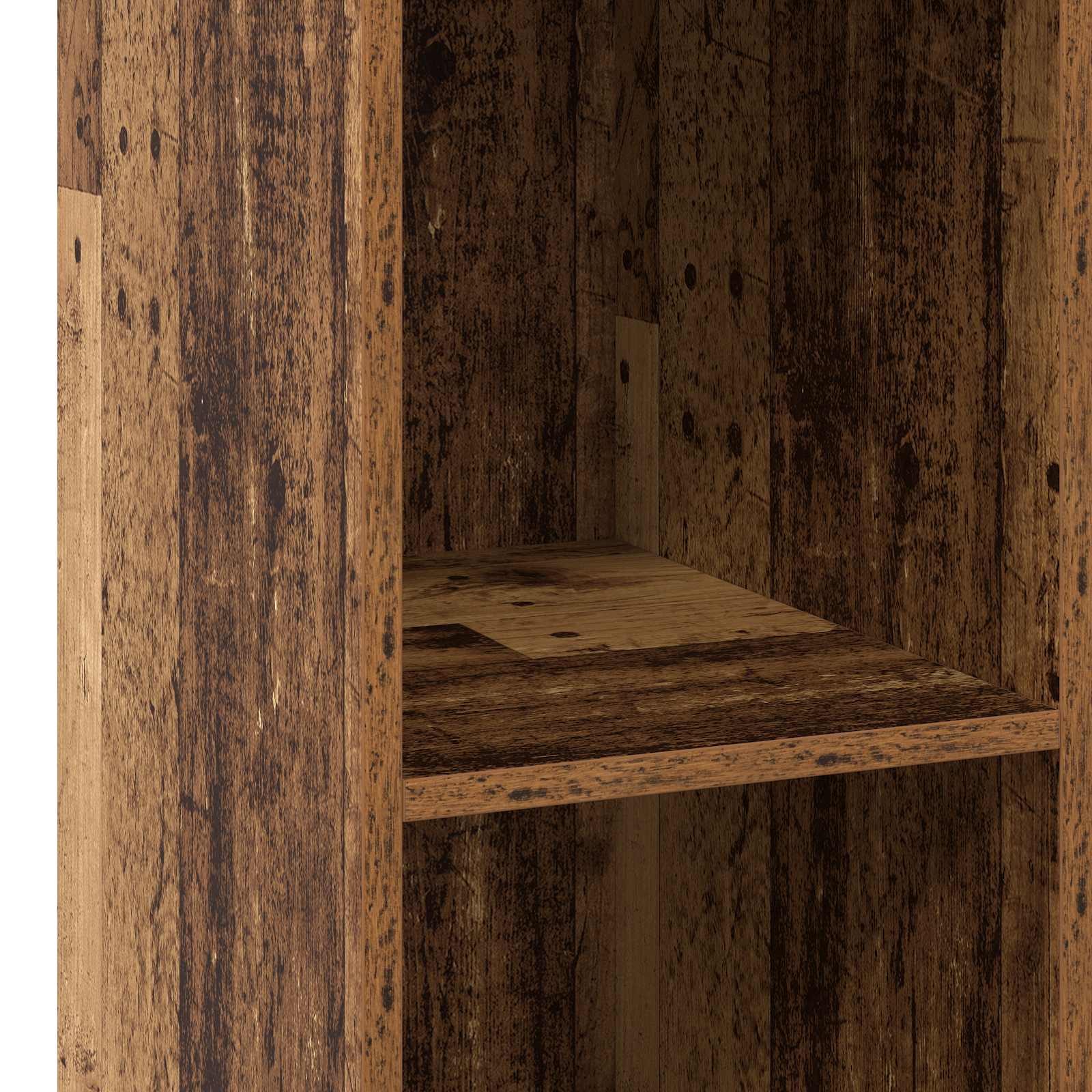 Hoge kast Oud hout 30 x 41 x 124 cm Bewerkt hout is nu te koop bij PeponiXL, paradijselijk wonen!