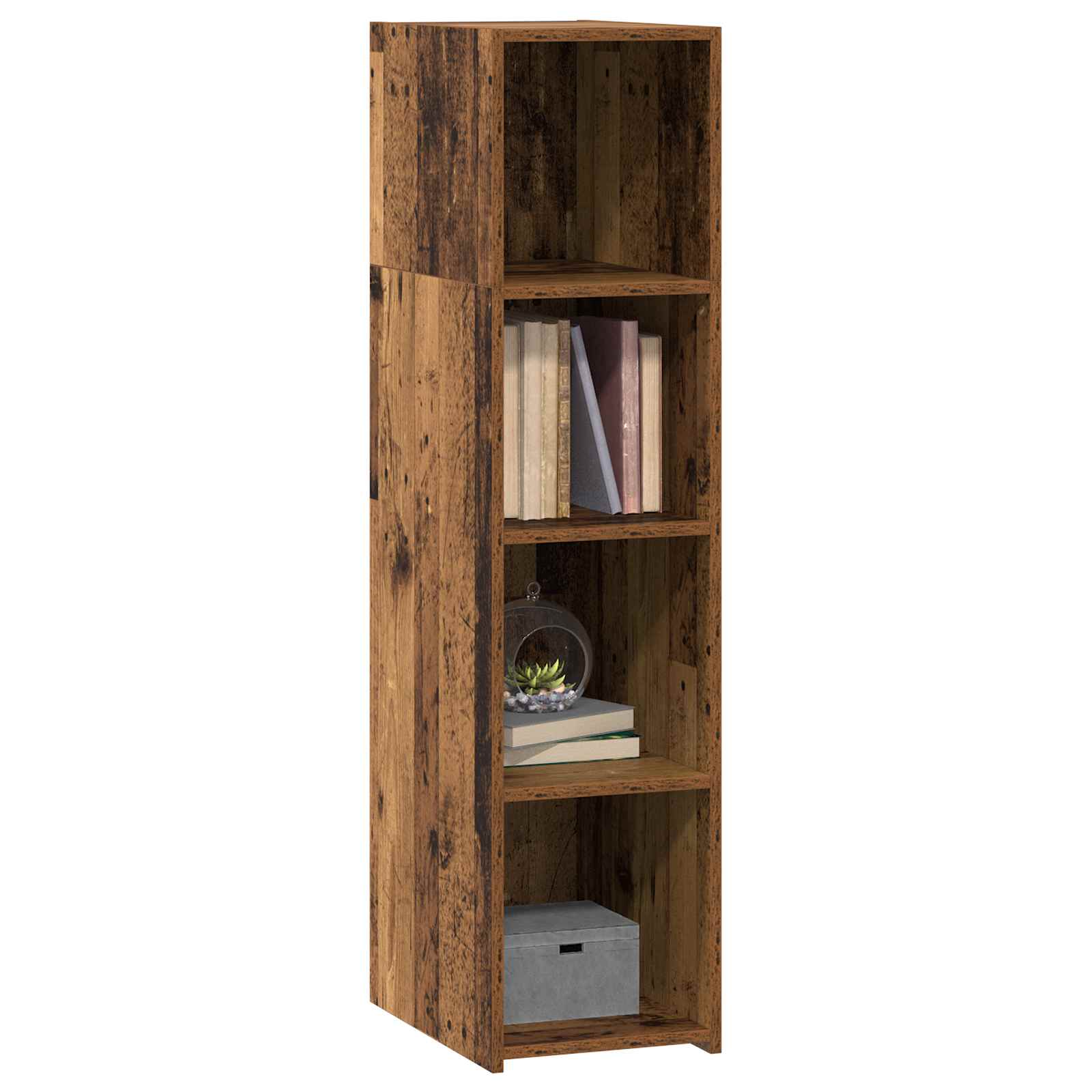 Hoge kast Oud hout 30 x 41 x 124 cm Bewerkt hout is nu te koop bij PeponiXL, paradijselijk wonen!