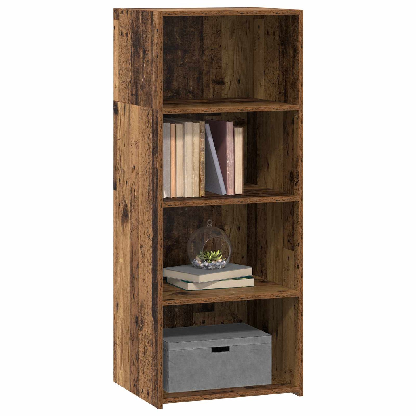 Hoge kast Oud hout 50 x 41 x 124 cm Bewerkt hout is nu te koop bij PeponiXL, paradijselijk wonen!