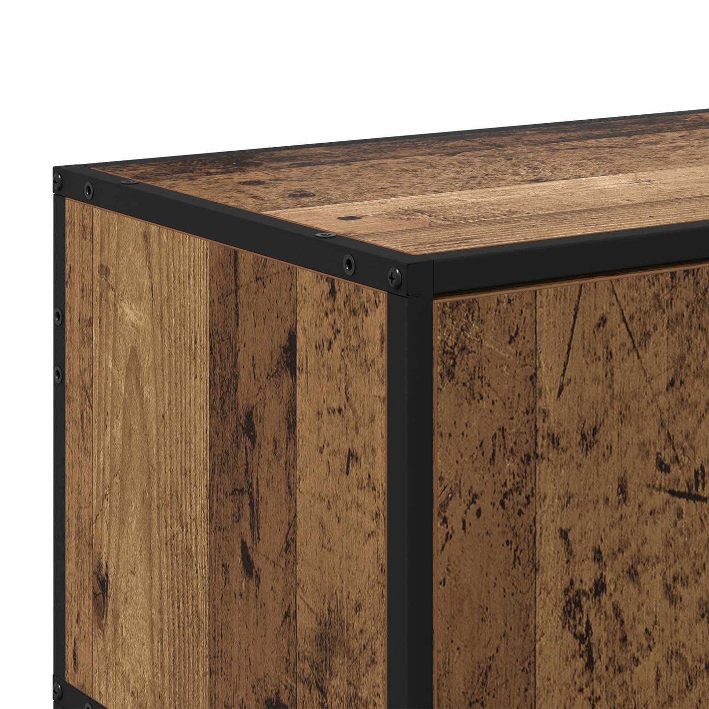 TV-kast 80 x 34,5 x 40 cm Oud hout Bewerkt hout is nu te koop bij PeponiXL, paradijselijk wonen!