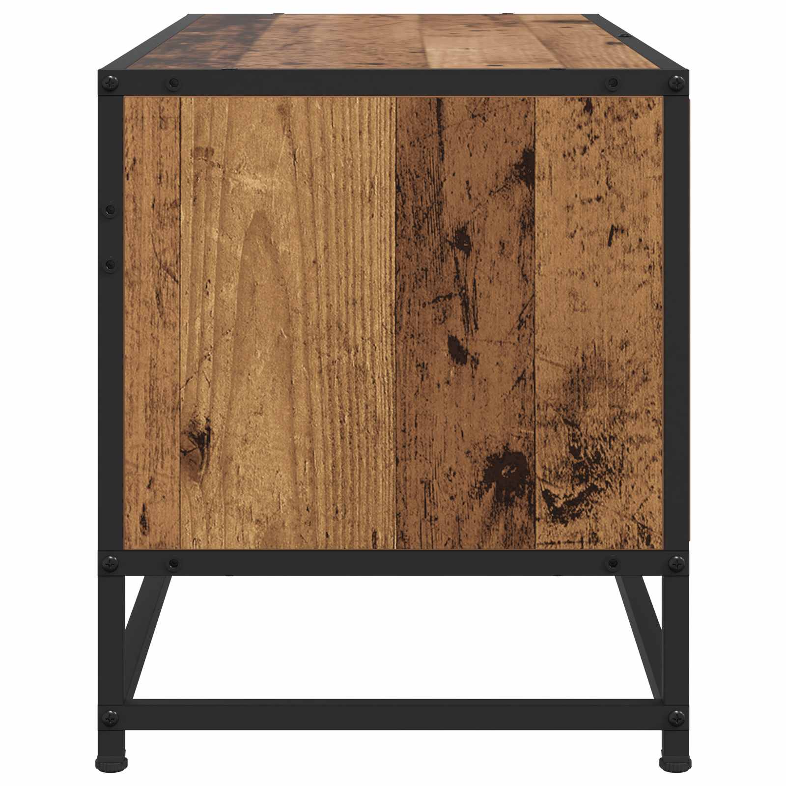 TV-kast 80 x 34,5 x 40 cm Oud hout Bewerkt hout is nu te koop bij PeponiXL, paradijselijk wonen!