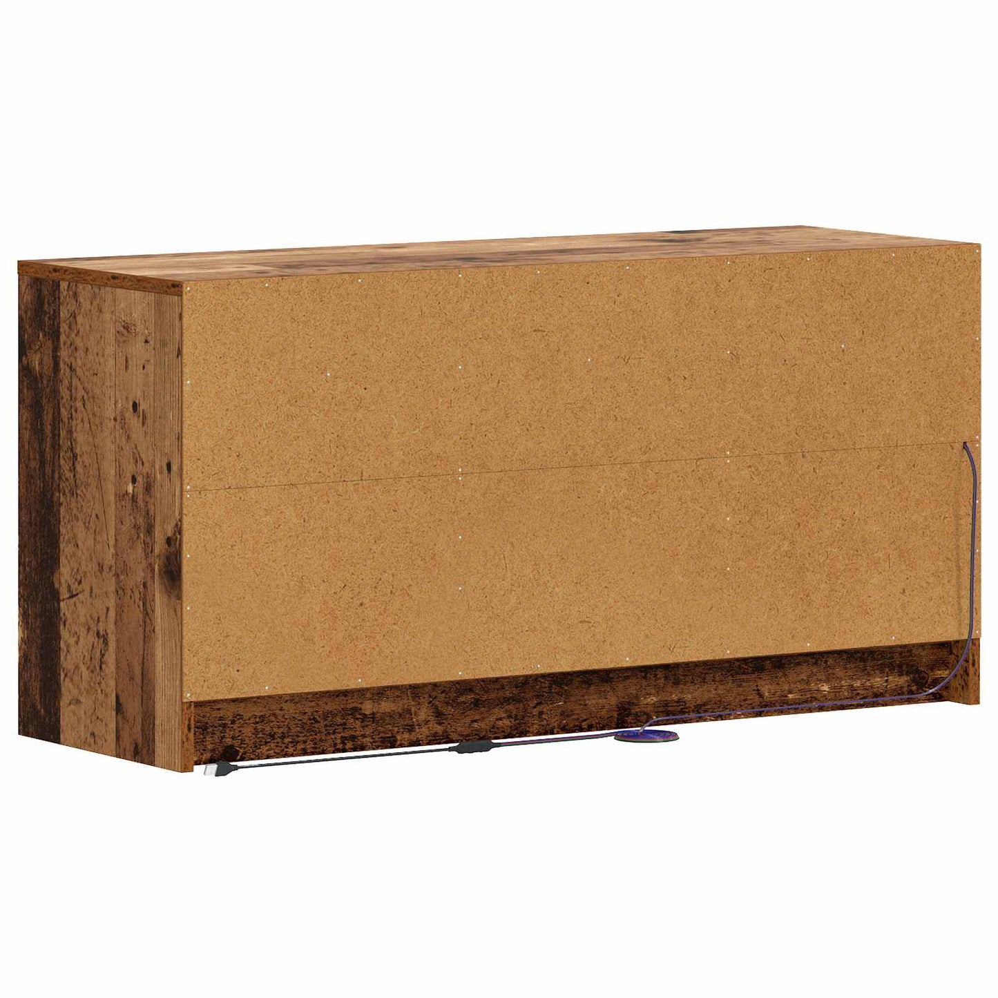 TV-kast 100 x 34 x 50 cm Oud hout Bewerkt hout is nu te koop bij PeponiXL, paradijselijk wonen!