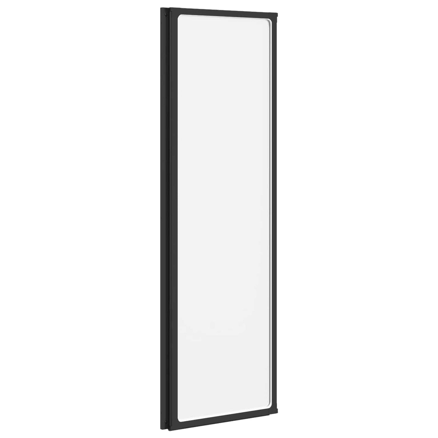 Opvouwbare Douchescherm Zwart en Volle Frost 132 x 2 x 140 cm is nu te koop bij PeponiXL, paradijselijk wonen!