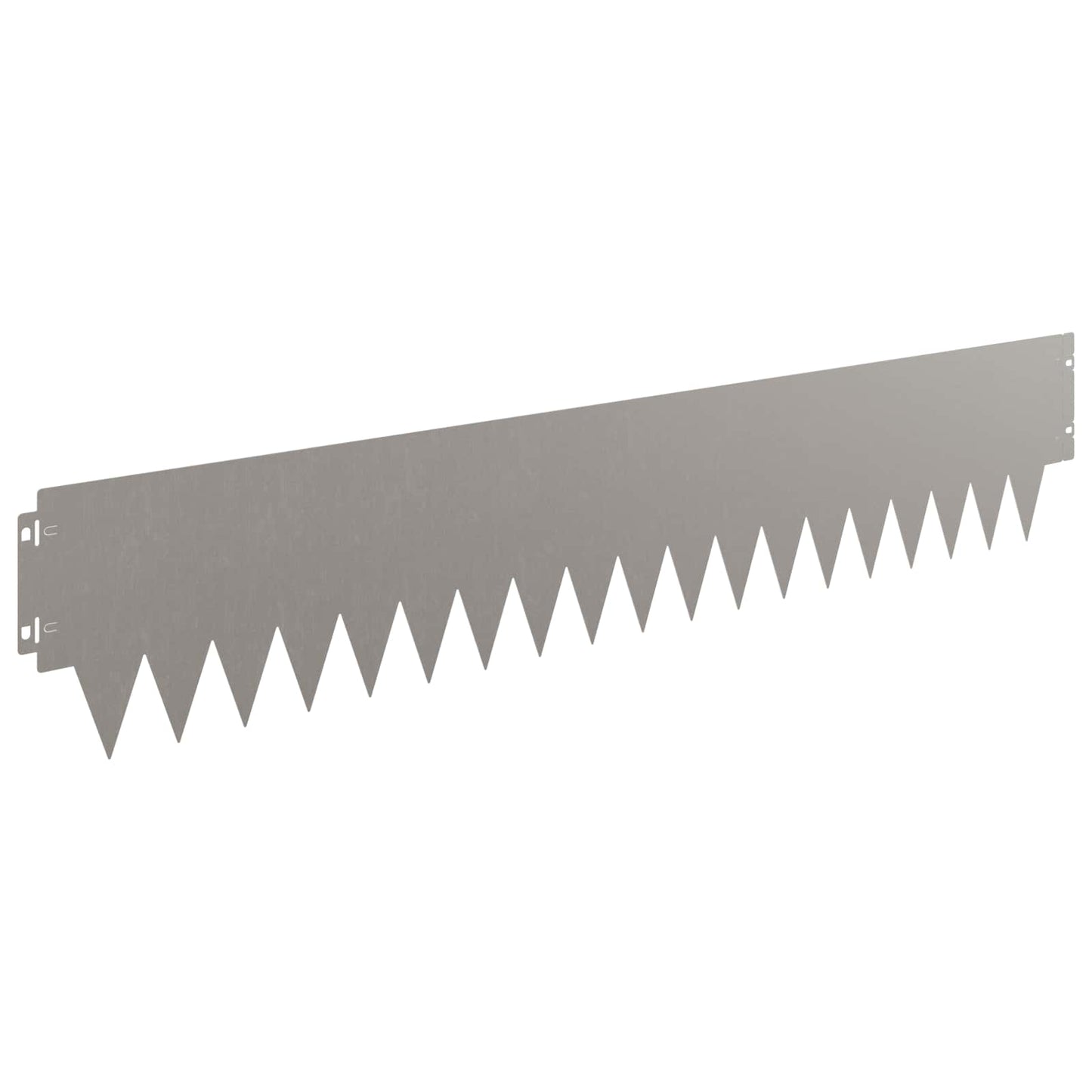 Tuinrand 10 pcs 103 x 20 cm metaal Roestig