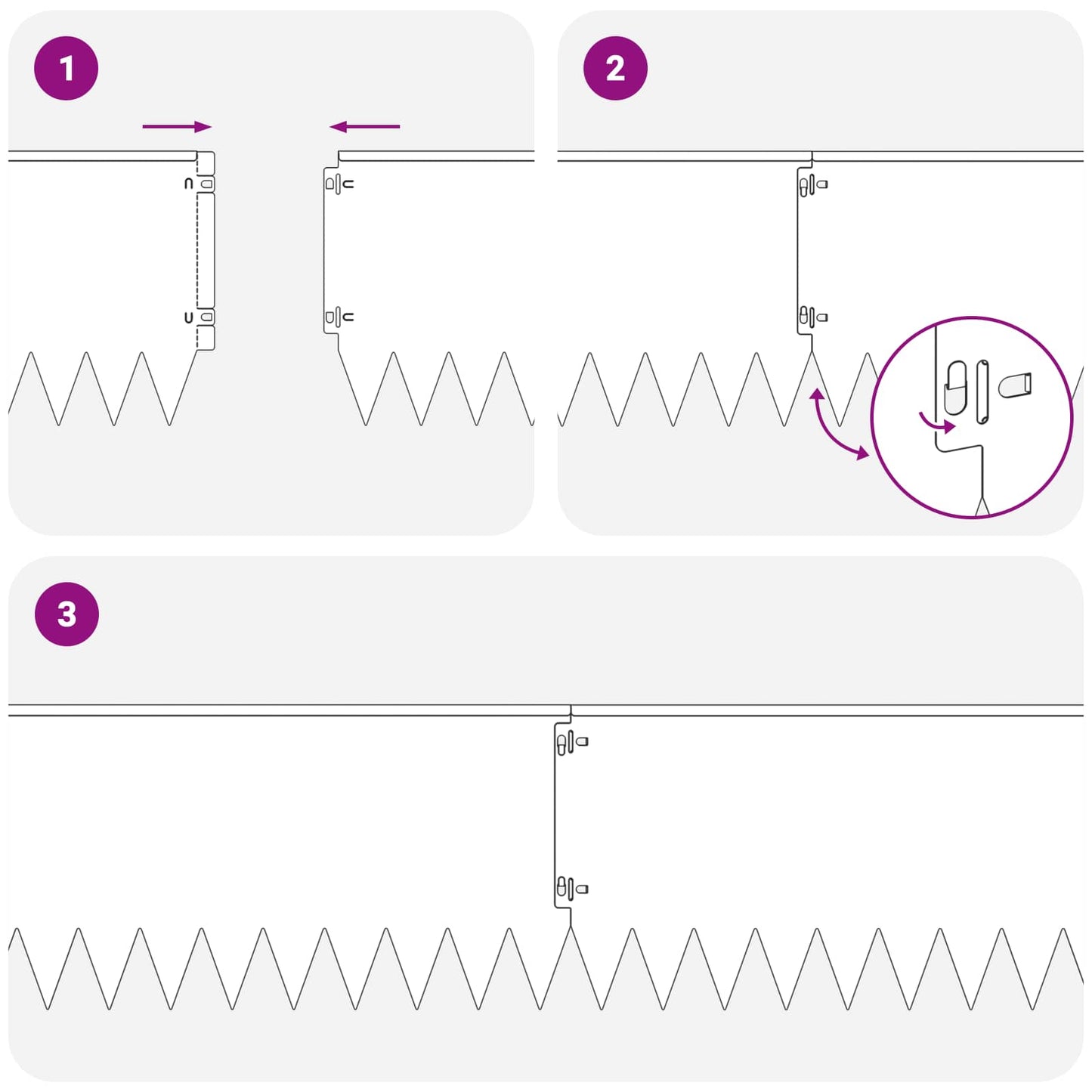 Gazonrand 10 pcs 103 x 25 cm Staal Zilverkleurig