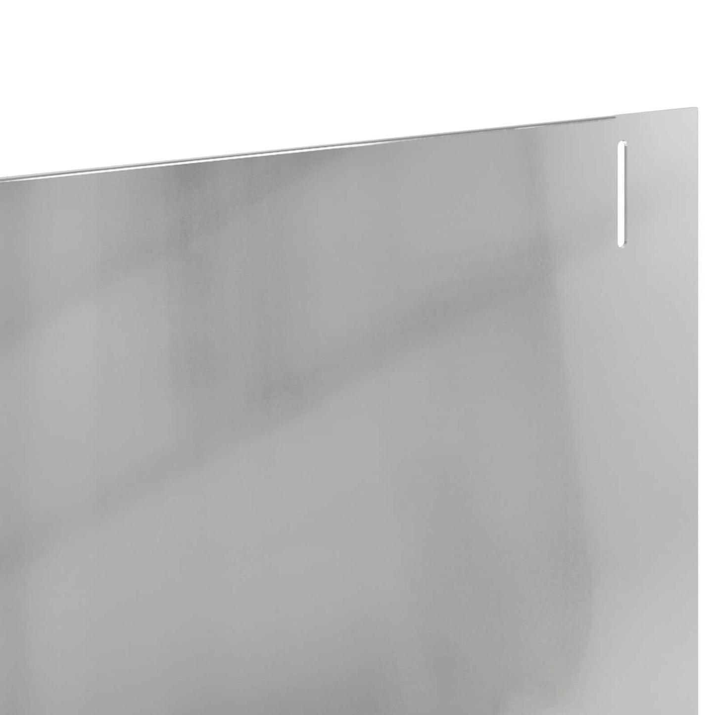 Gazonrand 10 pcs 102 x 15 x 4 cm Staal Zilverkleurig