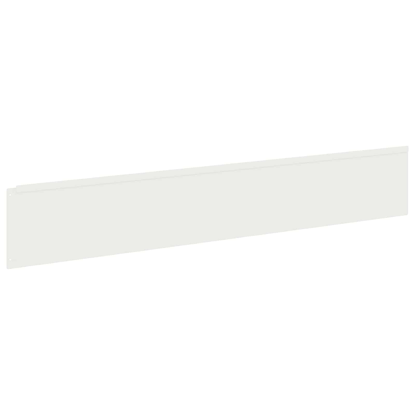 Gazonrand 30 st 100 x 18 cm Staal Wit is nu te koop bij PeponiXL, paradijselijk wonen!
