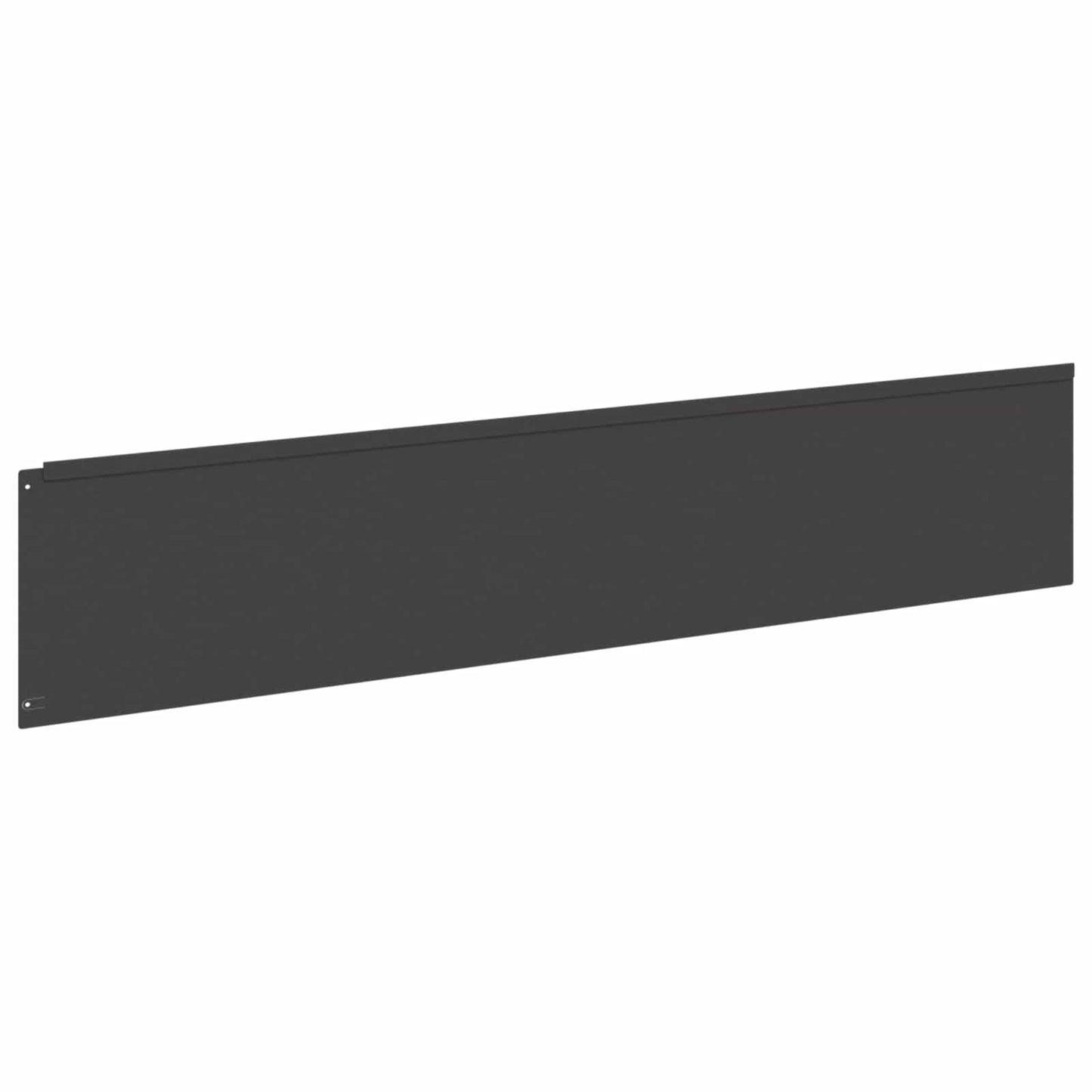 Gazonrand 20 st 100 x 22 cm Staal Zwart is nu te koop bij PeponiXL, paradijselijk wonen!
