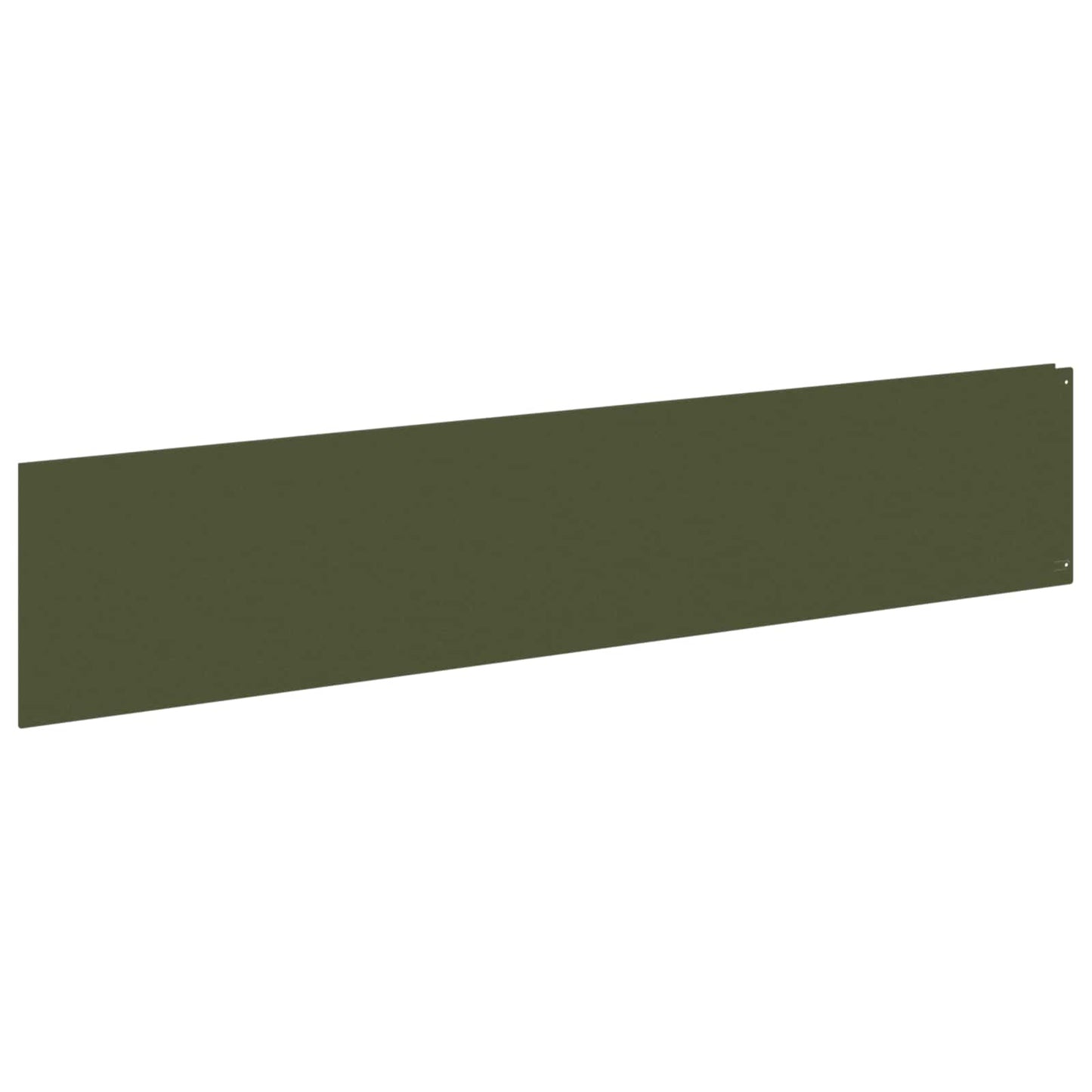 Gazonrand 10 st 100 x 22 cm Staal Olijfgroen is nu te koop bij PeponiXL, paradijselijk wonen!