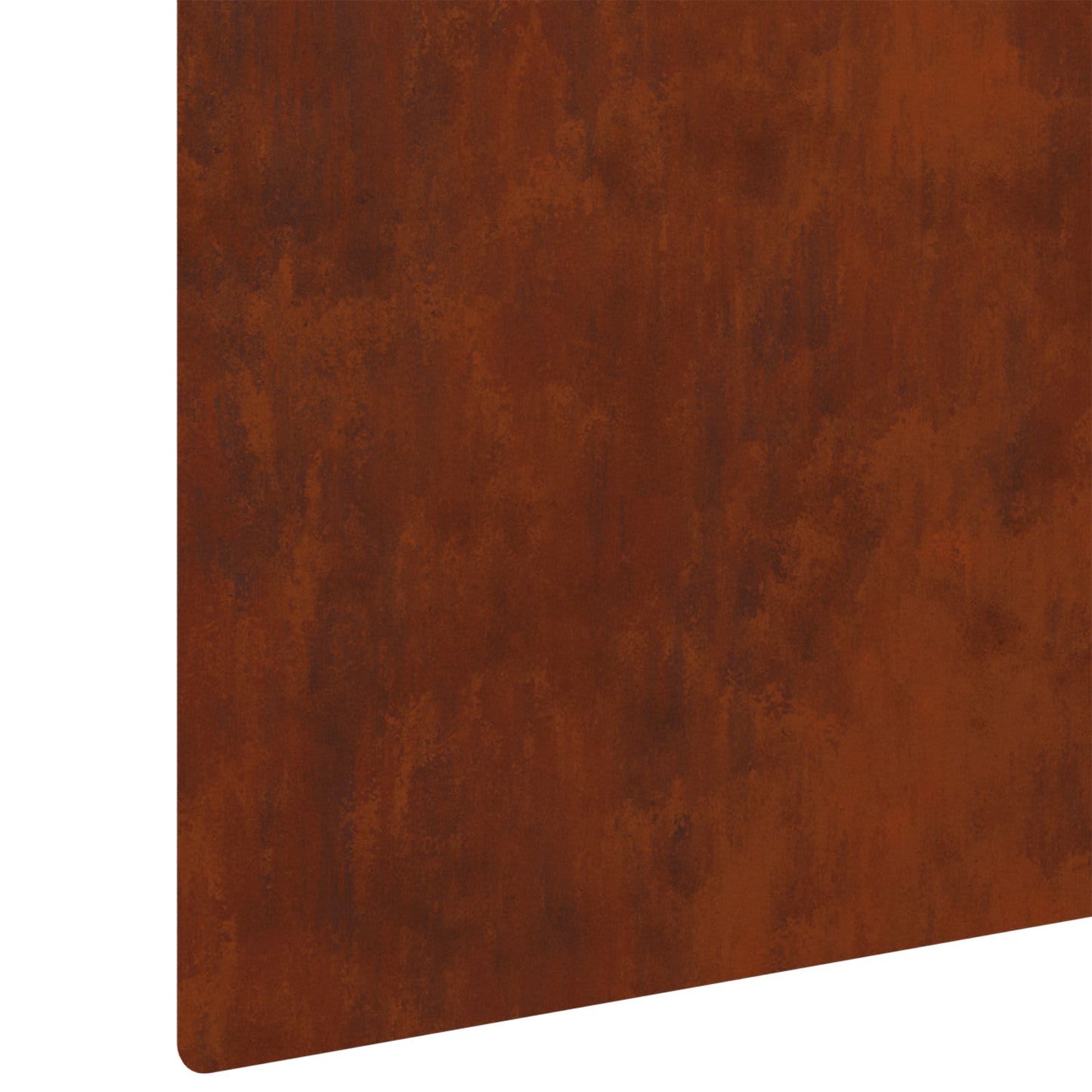Gazonrand 20 pcs 100 x 22 cm Staal Roestig