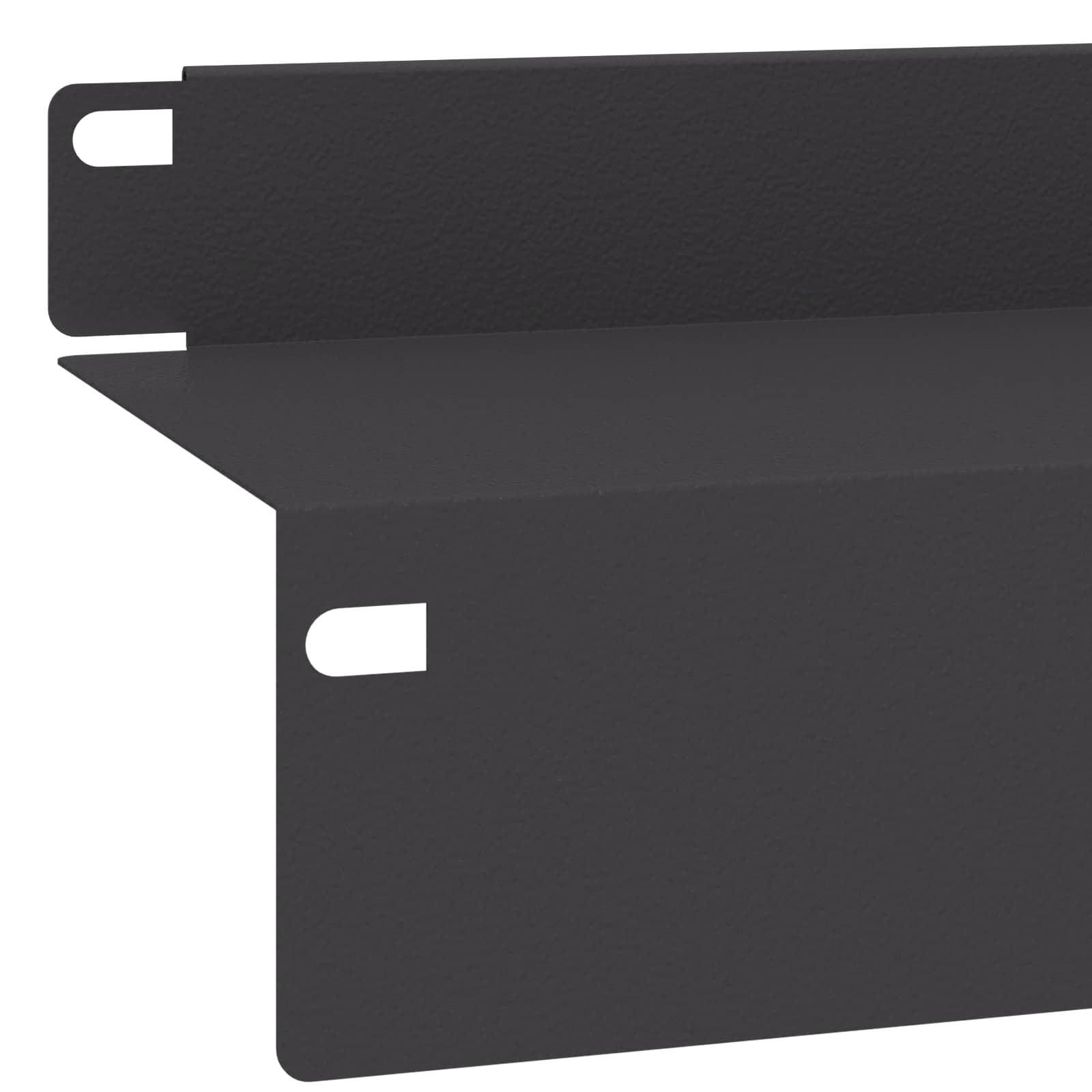 Gazonrand 20 st 100 x 10 x 8 cm Staal Zwart is nu te koop bij PeponiXL, paradijselijk wonen!
