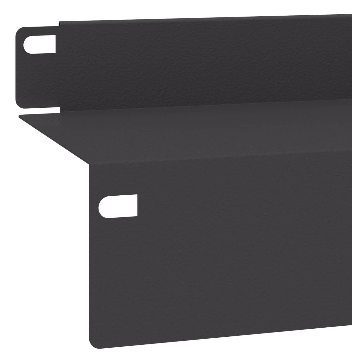 Gazonrand 30 st 100 x 10 x 8 cm Staal Zwart is nu te koop bij PeponiXL, paradijselijk wonen!