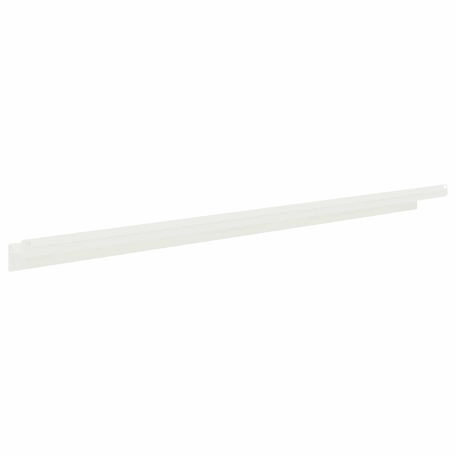 Gazonrand 10 st 100 x 10 x 8 cm Staal Wit is nu te koop bij PeponiXL, paradijselijk wonen!