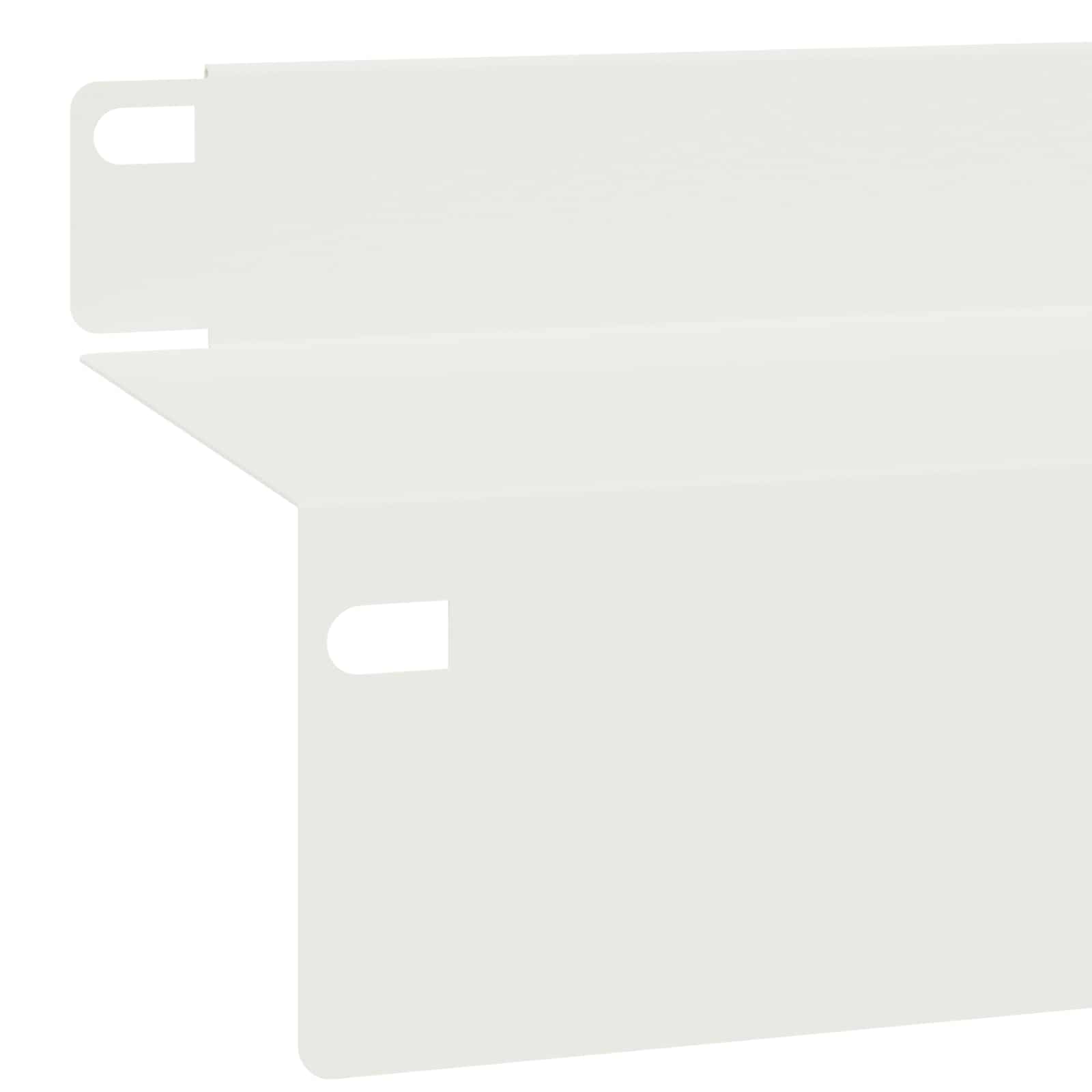 Gazonrand 30 st 100 x 10 x 8 cm Staal Wit is nu te koop bij PeponiXL, paradijselijk wonen!