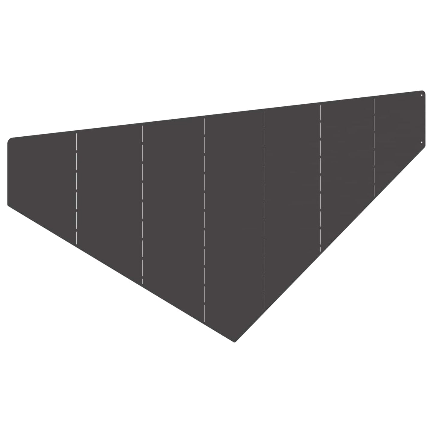 Gazonrand 4 st 100 x 45 cm Staal Zwart is nu te koop bij PeponiXL, paradijselijk wonen!