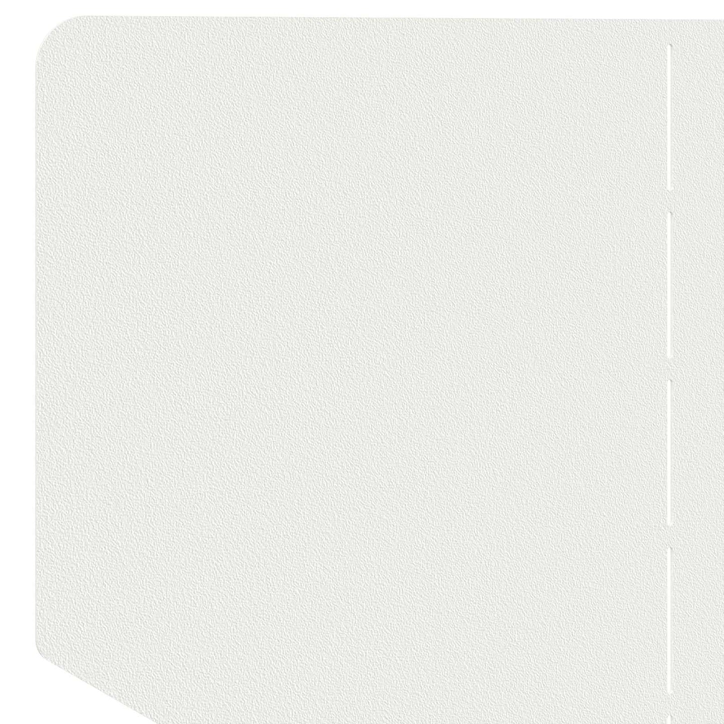 Gazonrand 100 x 45 cm Staal Wit is nu te koop bij PeponiXL, paradijselijk wonen!